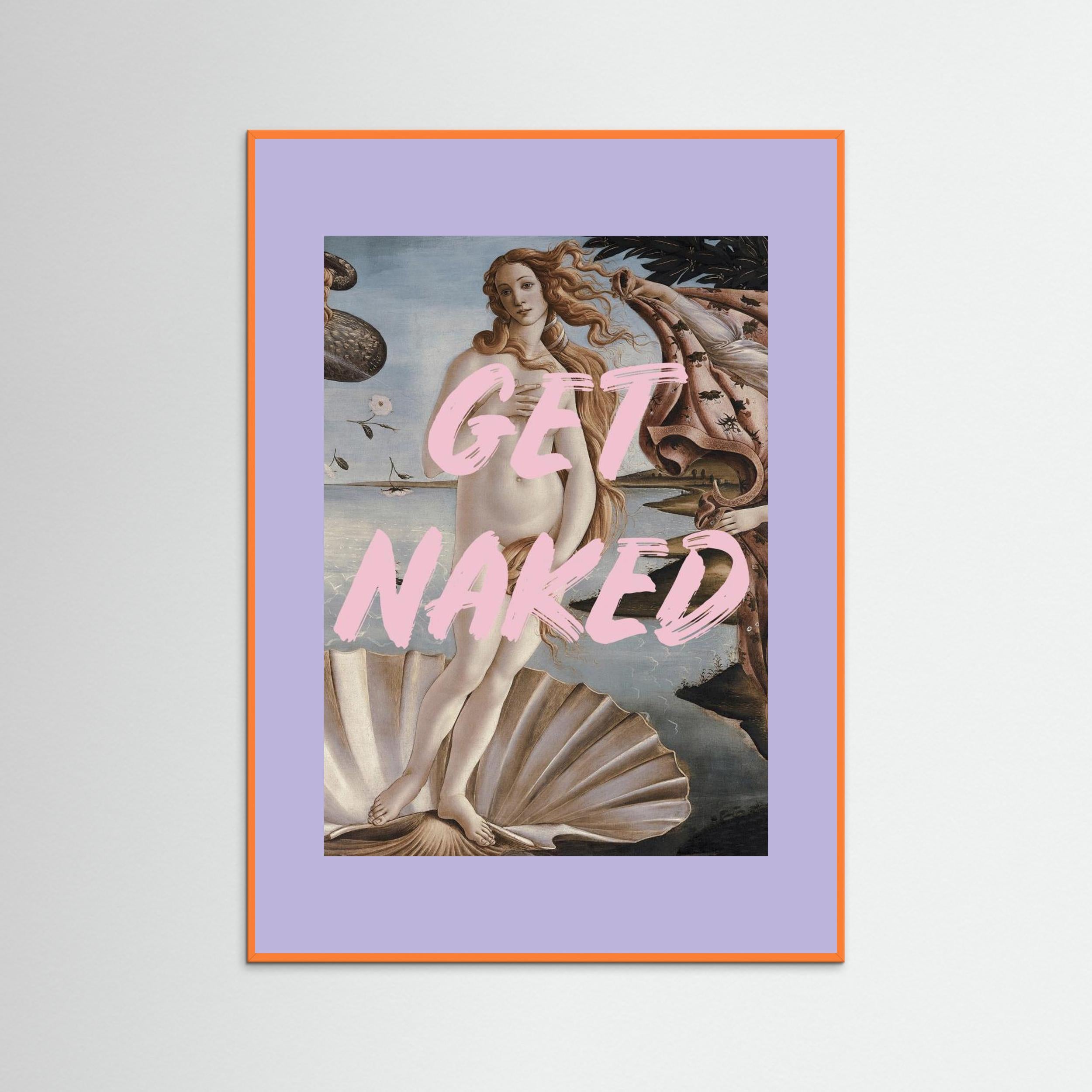 Venus get naked by Talitha Mc Queen Fine Art Paper 