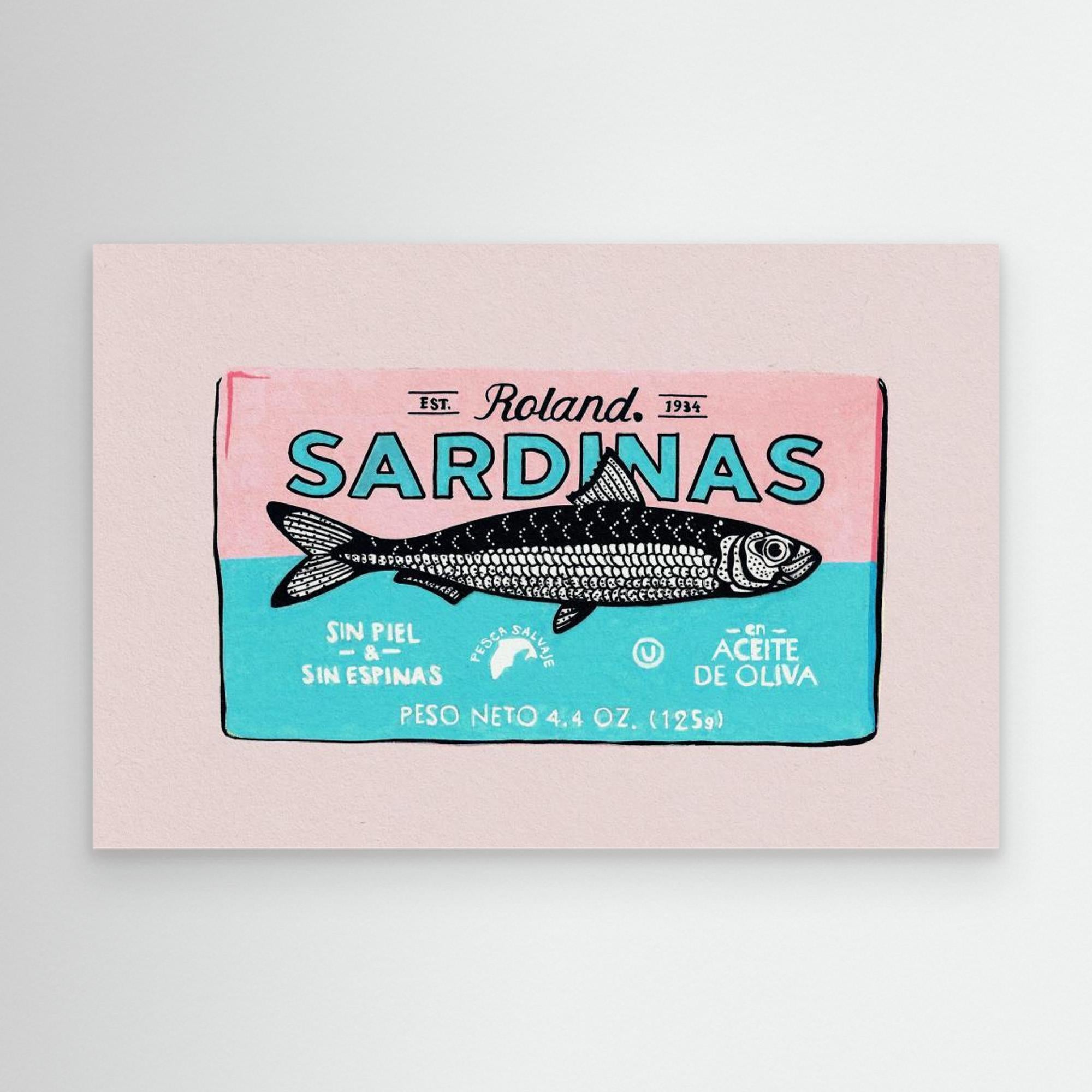 Roland Sardinas by Studio Mandariini Canvas
