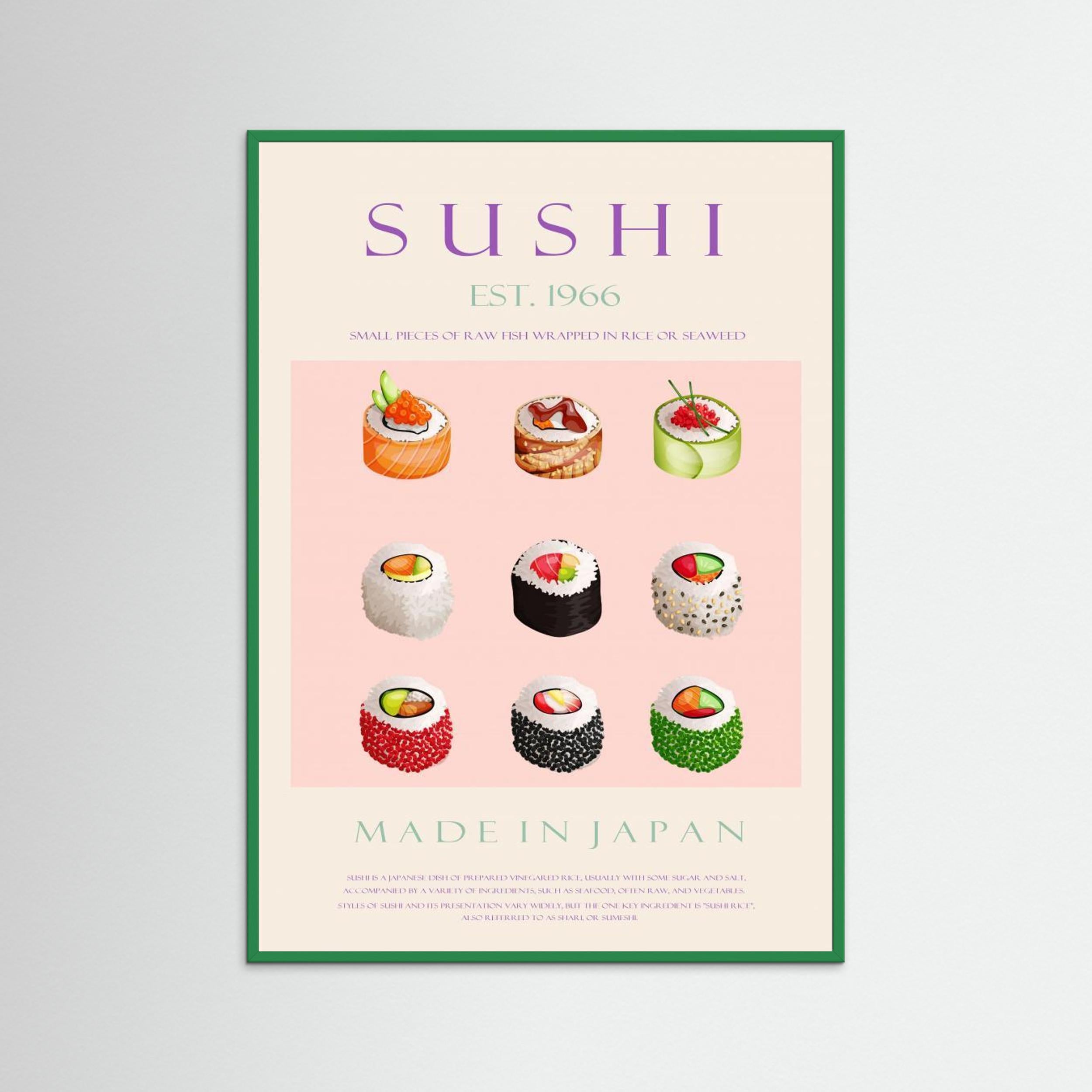 Sushi Est. 1966 by Rikke Løndager Boisen