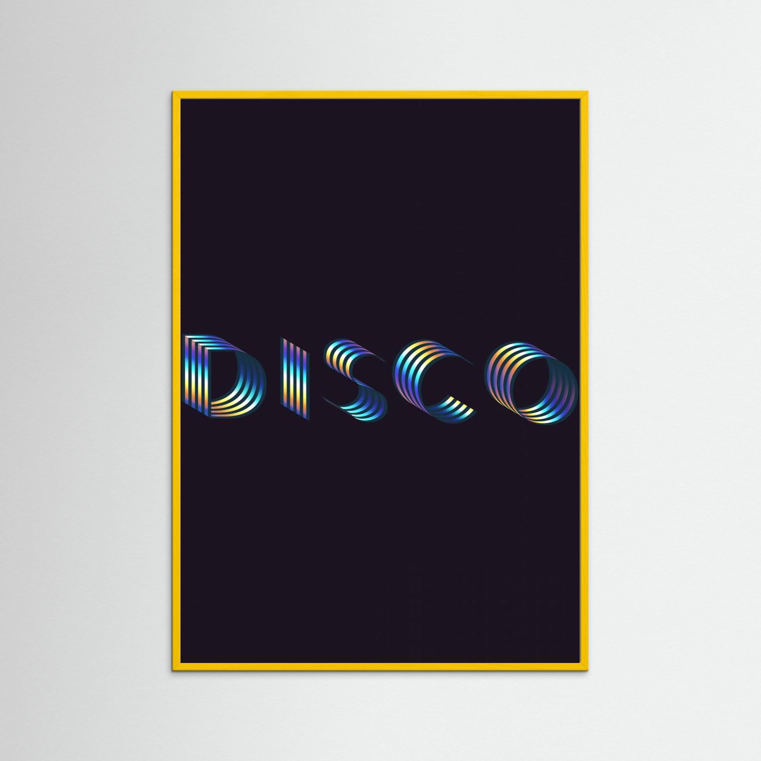 Disco by Uma Gokhale Fine Art Paper
