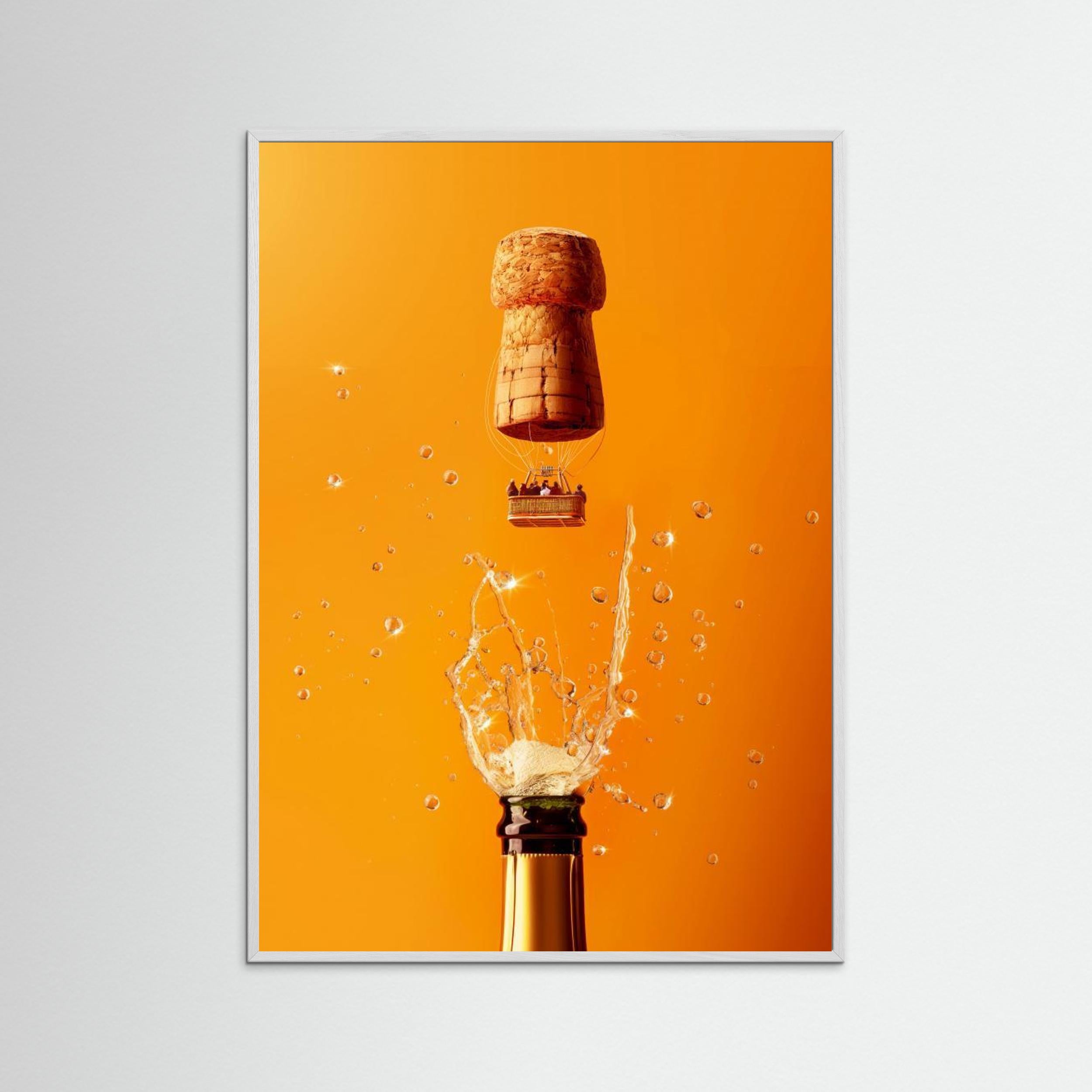 Light Prosecco by Artem Pozdniakov Fine Art Paper 