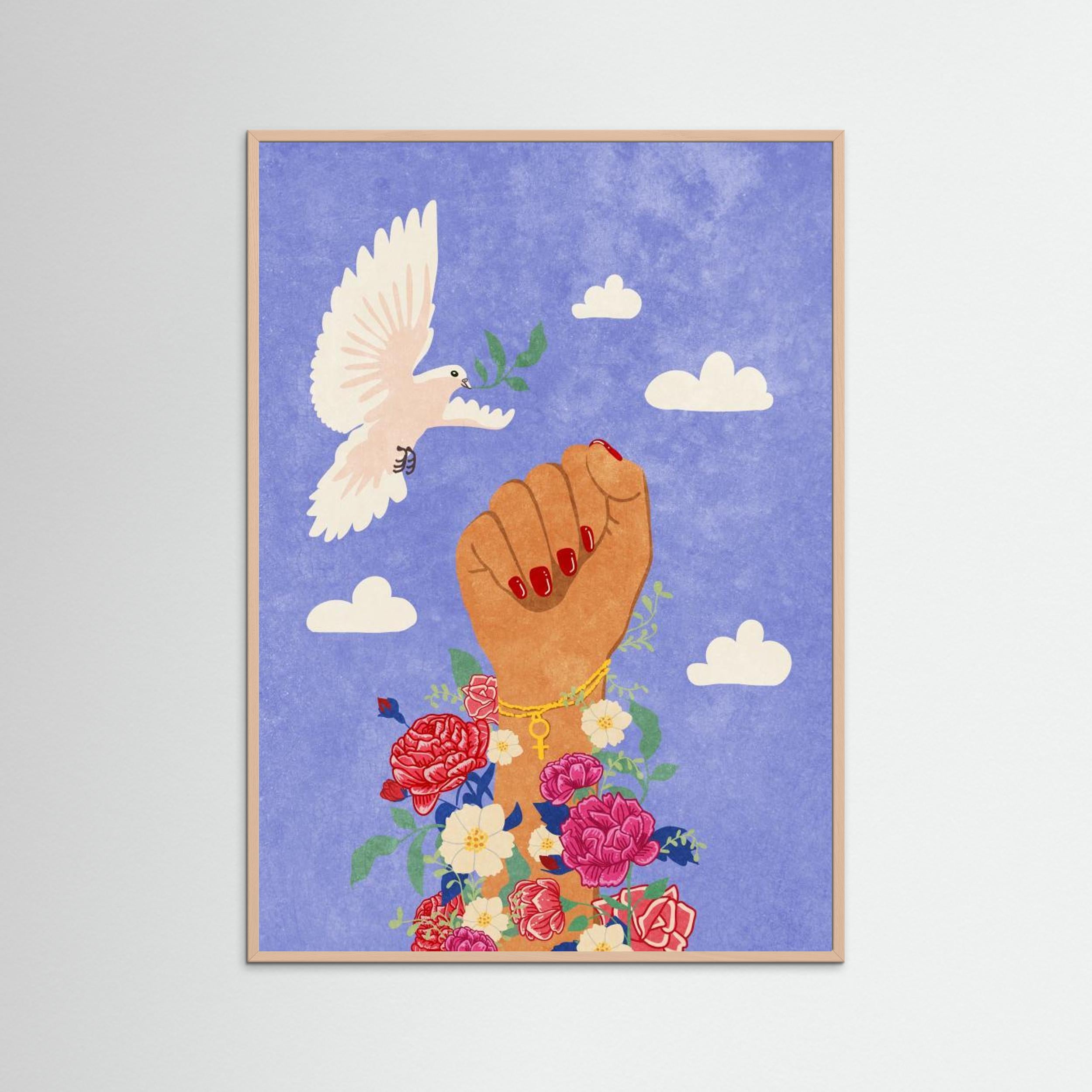 Feminist Fist by Raissa Oltmanns