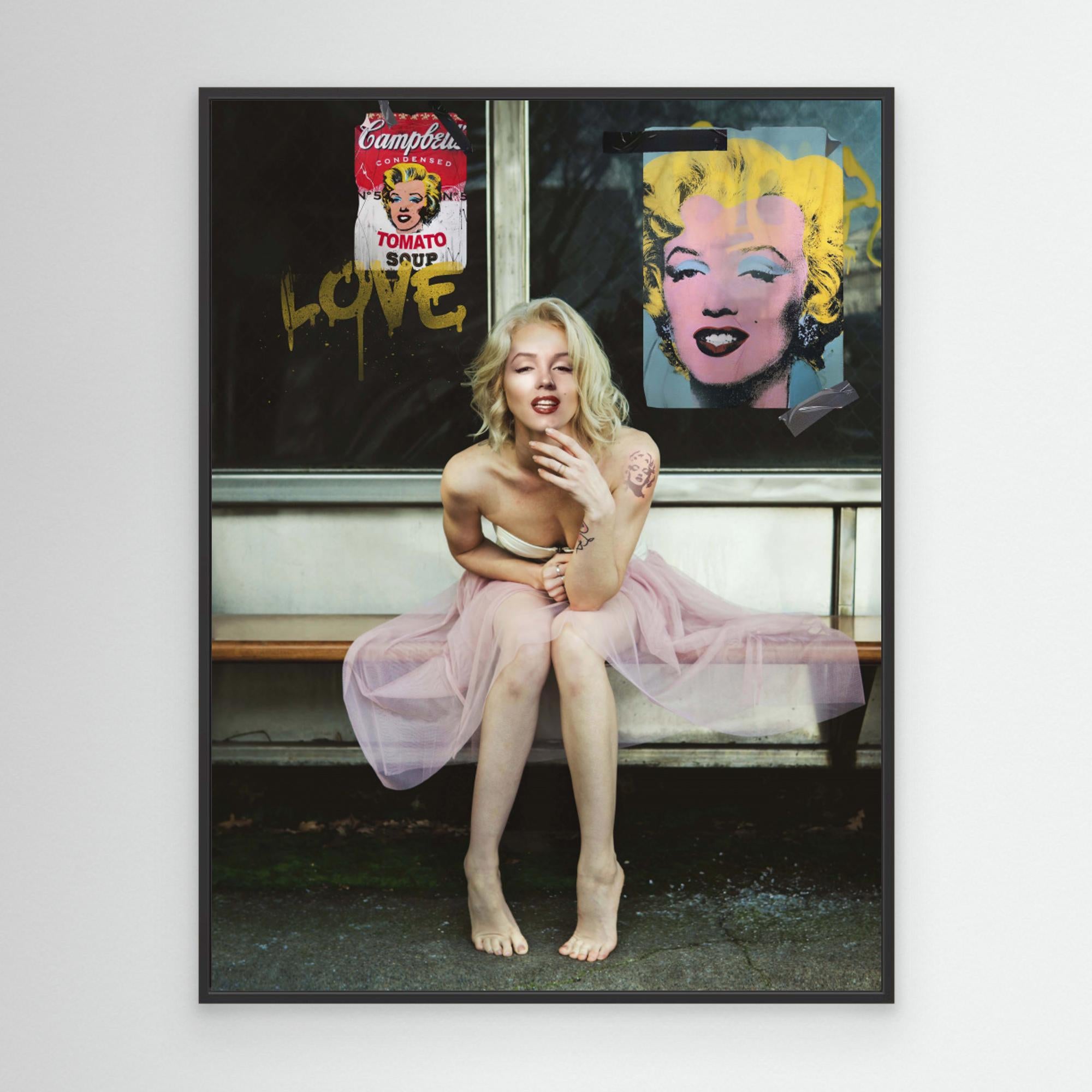New Marilyn by Dikhotomy Canvas