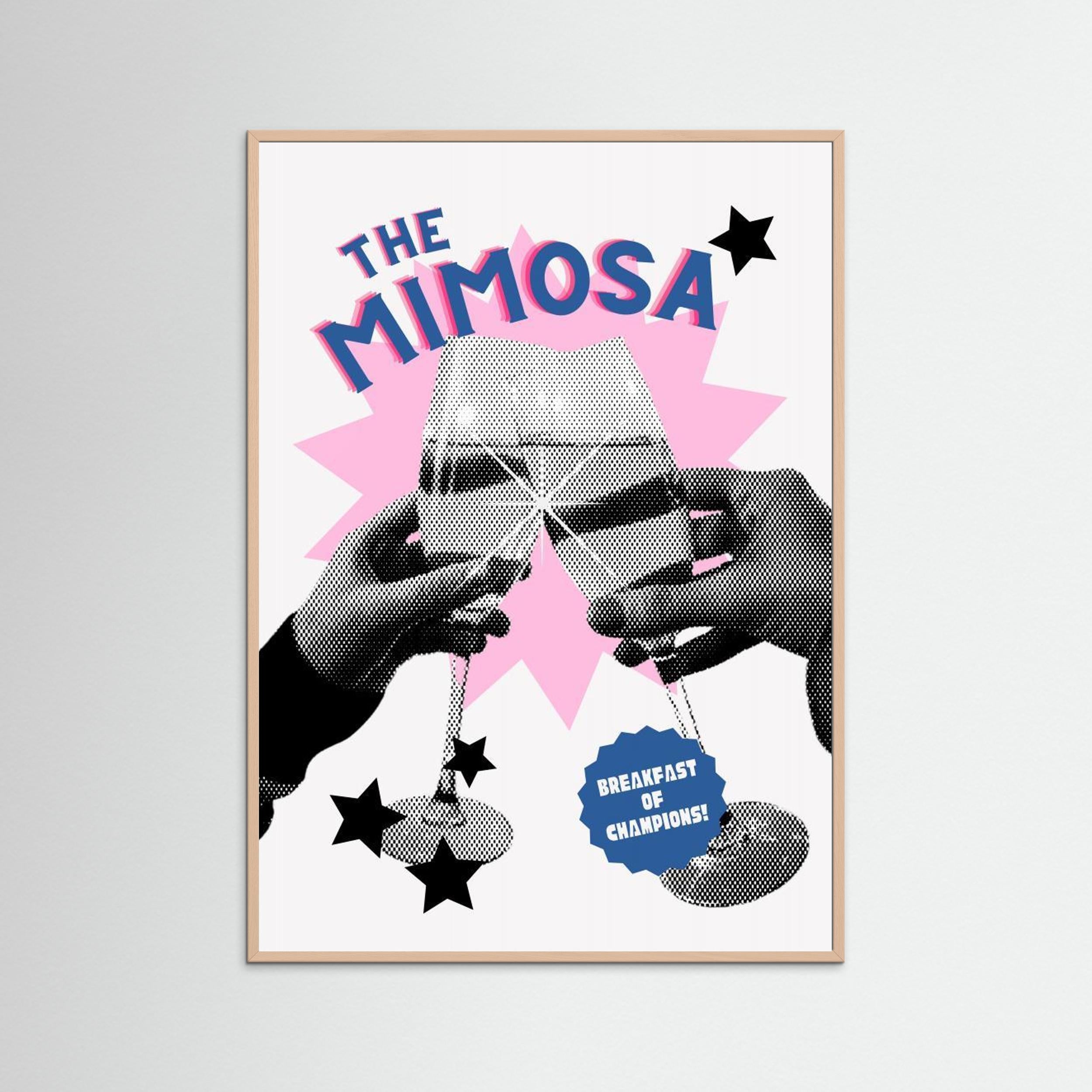 The mimosa by Athene Fritsch Fine Art Paper 