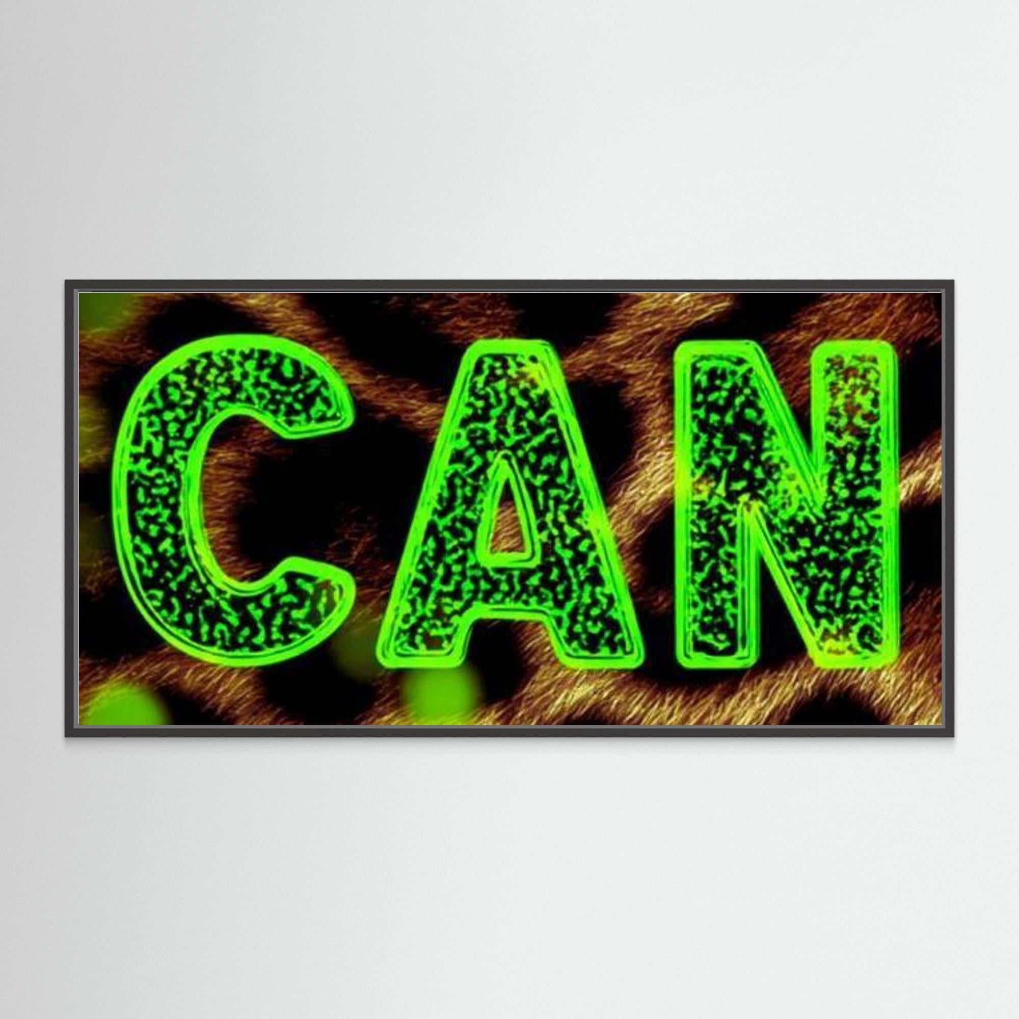 CAN by Natty Jaxxx The Frame Gain Canvas