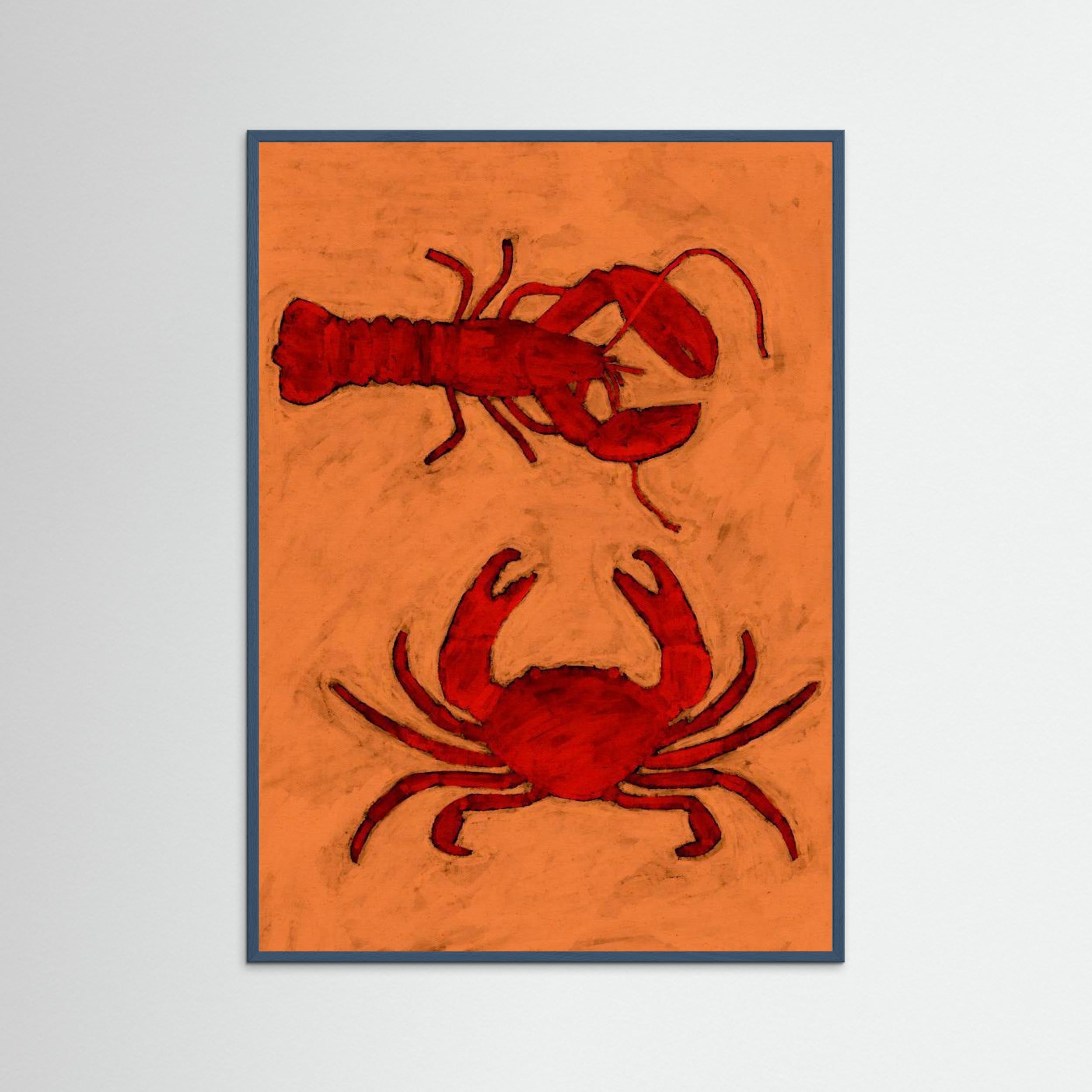 Coastal Creatures by Shatha Al Dafai Fine Art Paper 