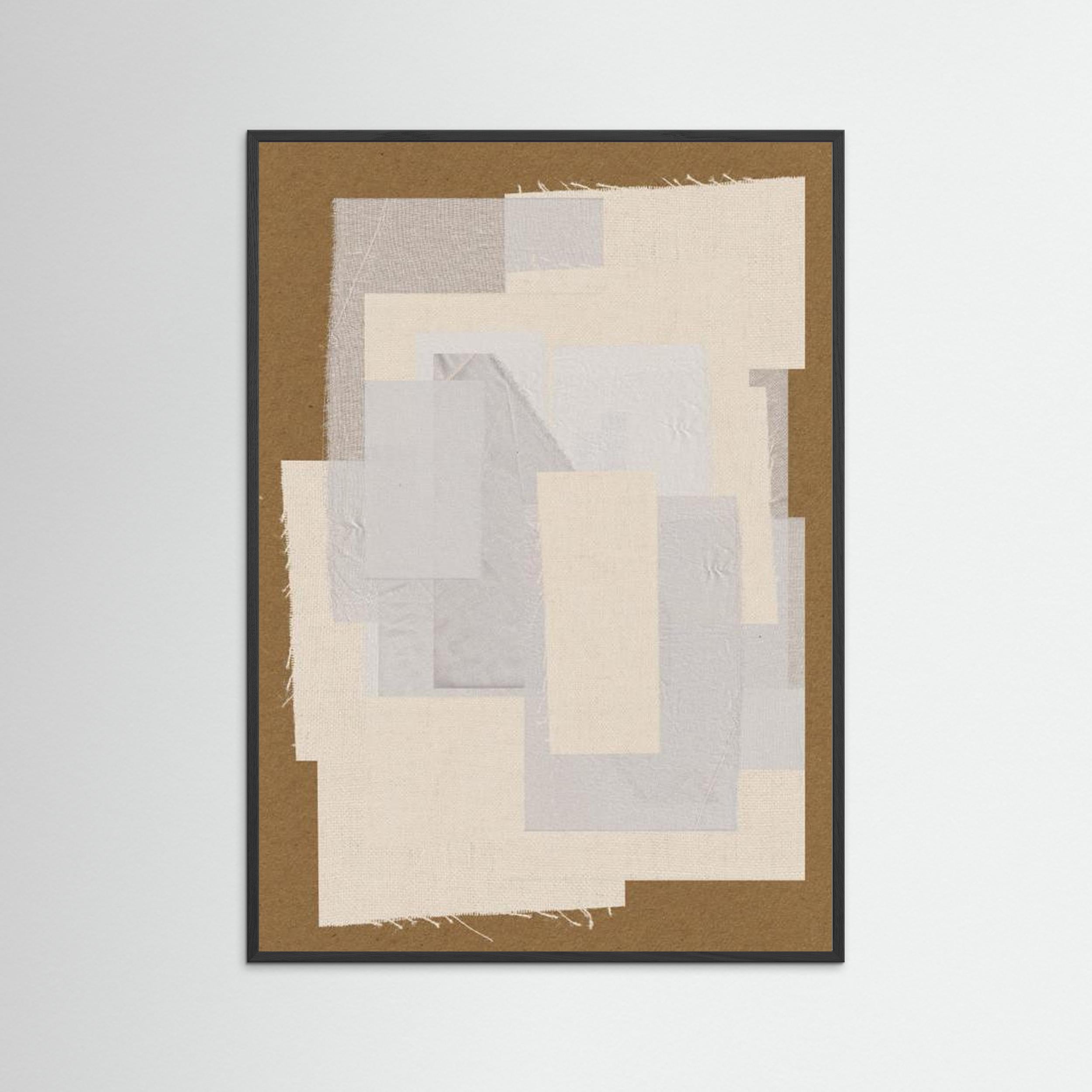 Fabric Pattern Collage No.6 by The Miuus Studio