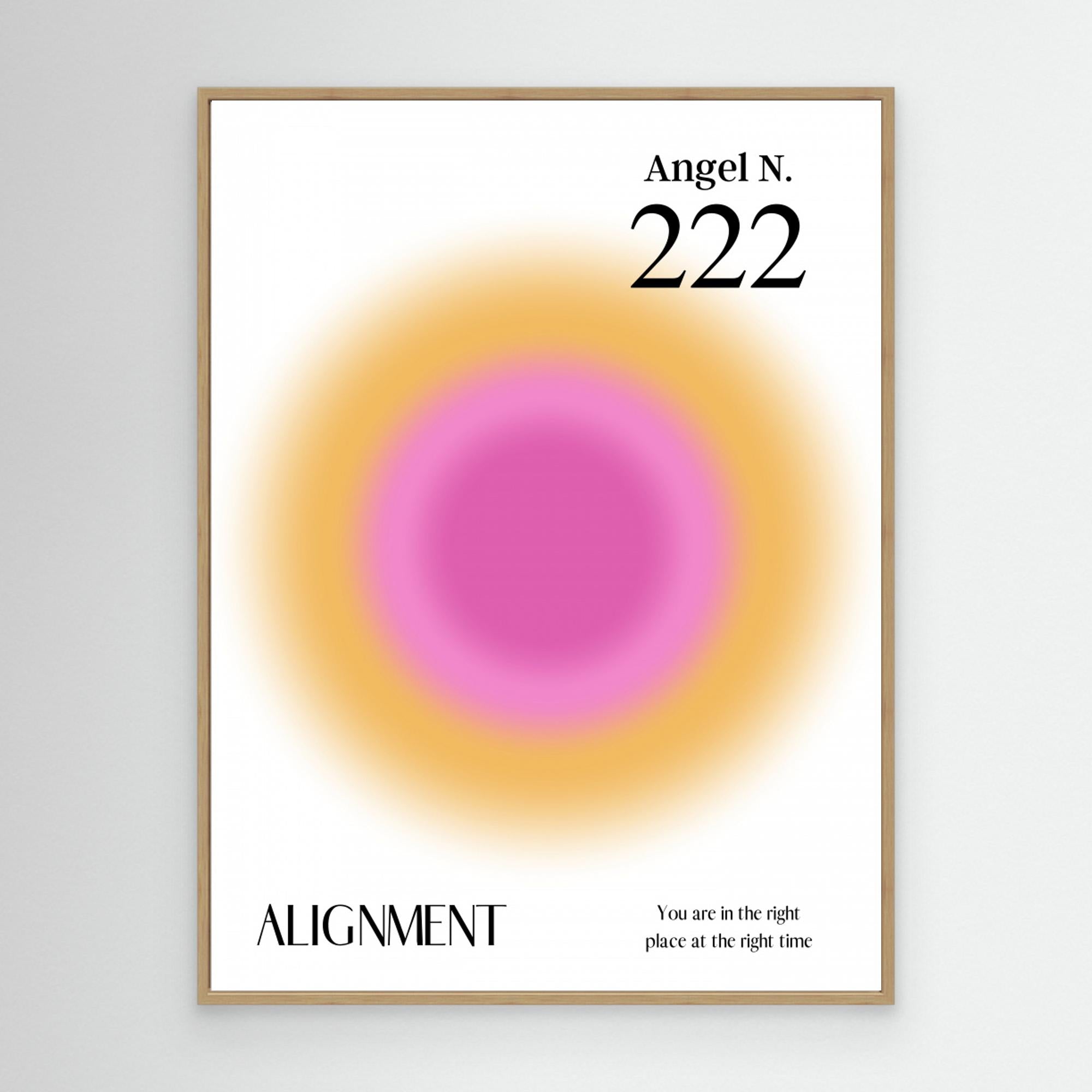 Angel Number 222 by Amélie Canvas