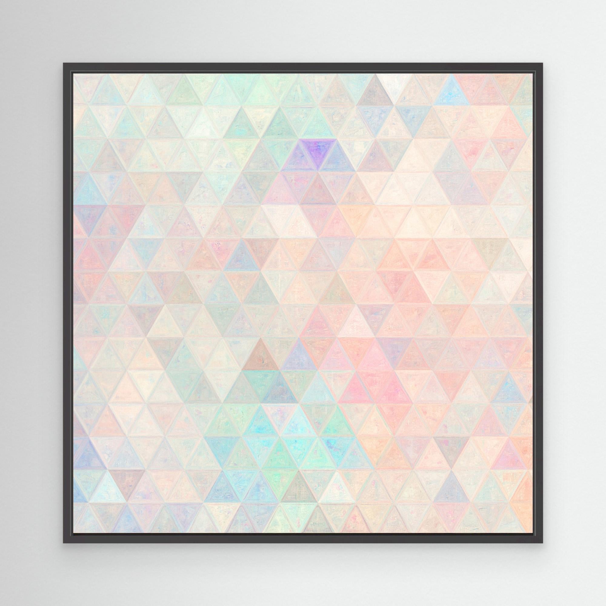 Mosaic Energy Art (92) by Justyna Jaszke Canvas