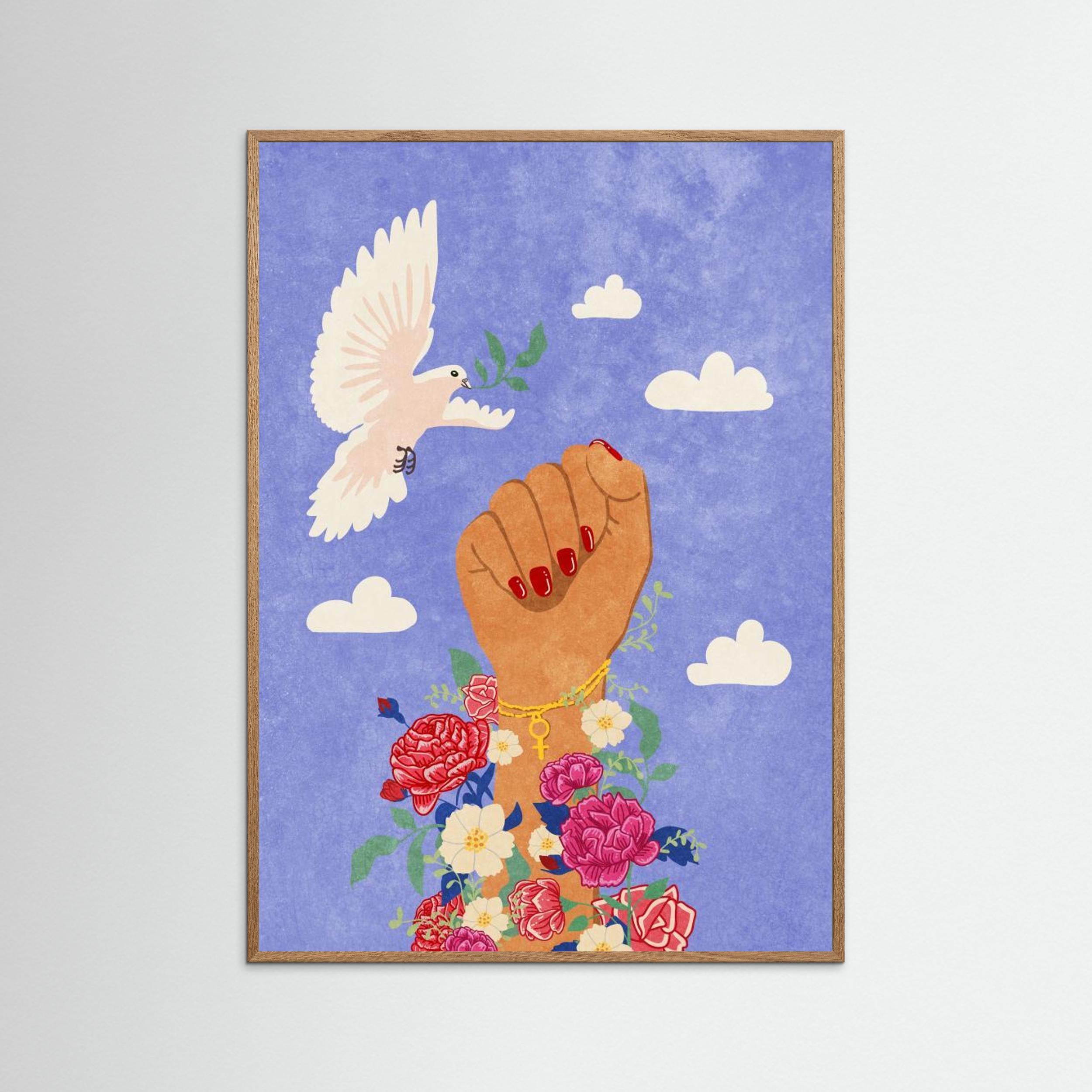 Feminist Fist by Raissa Oltmanns