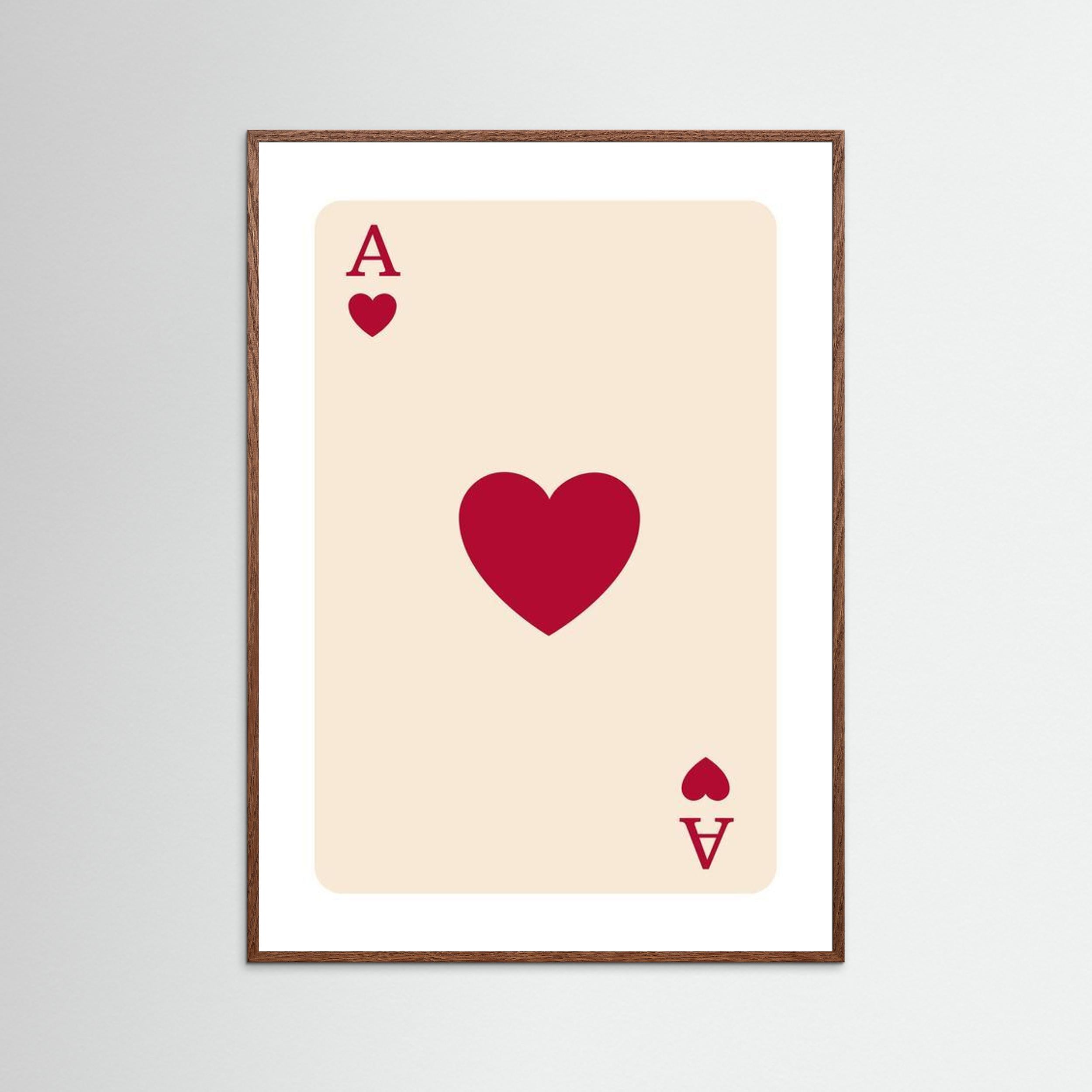 Ace of Hearts By The Frame Gain 