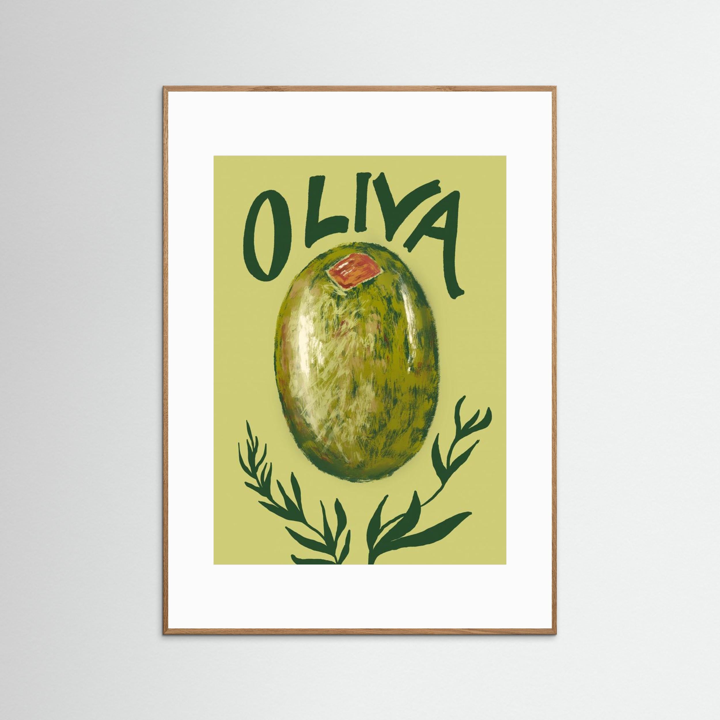 Olive by Studio Dolci Fine Art Paper 
