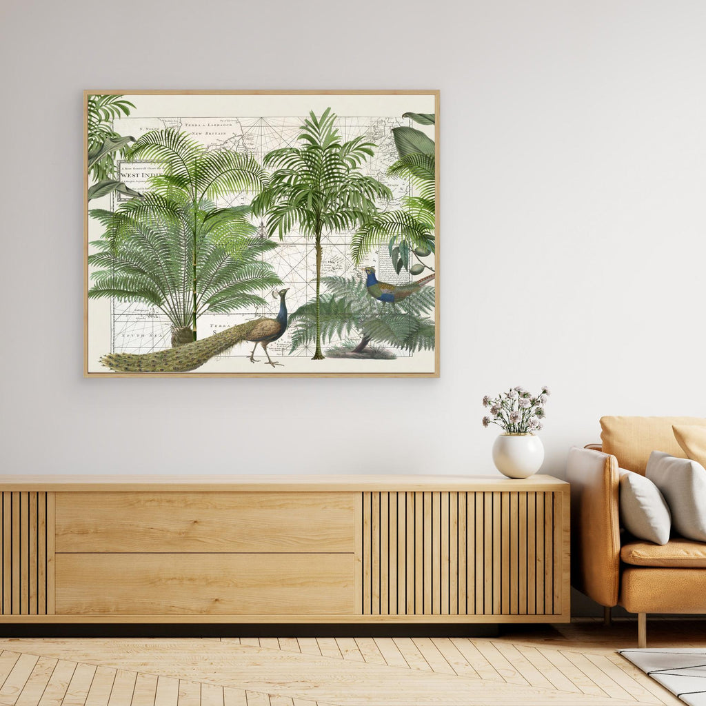 Tropical Empire No6 by Andrea Haase Canvas