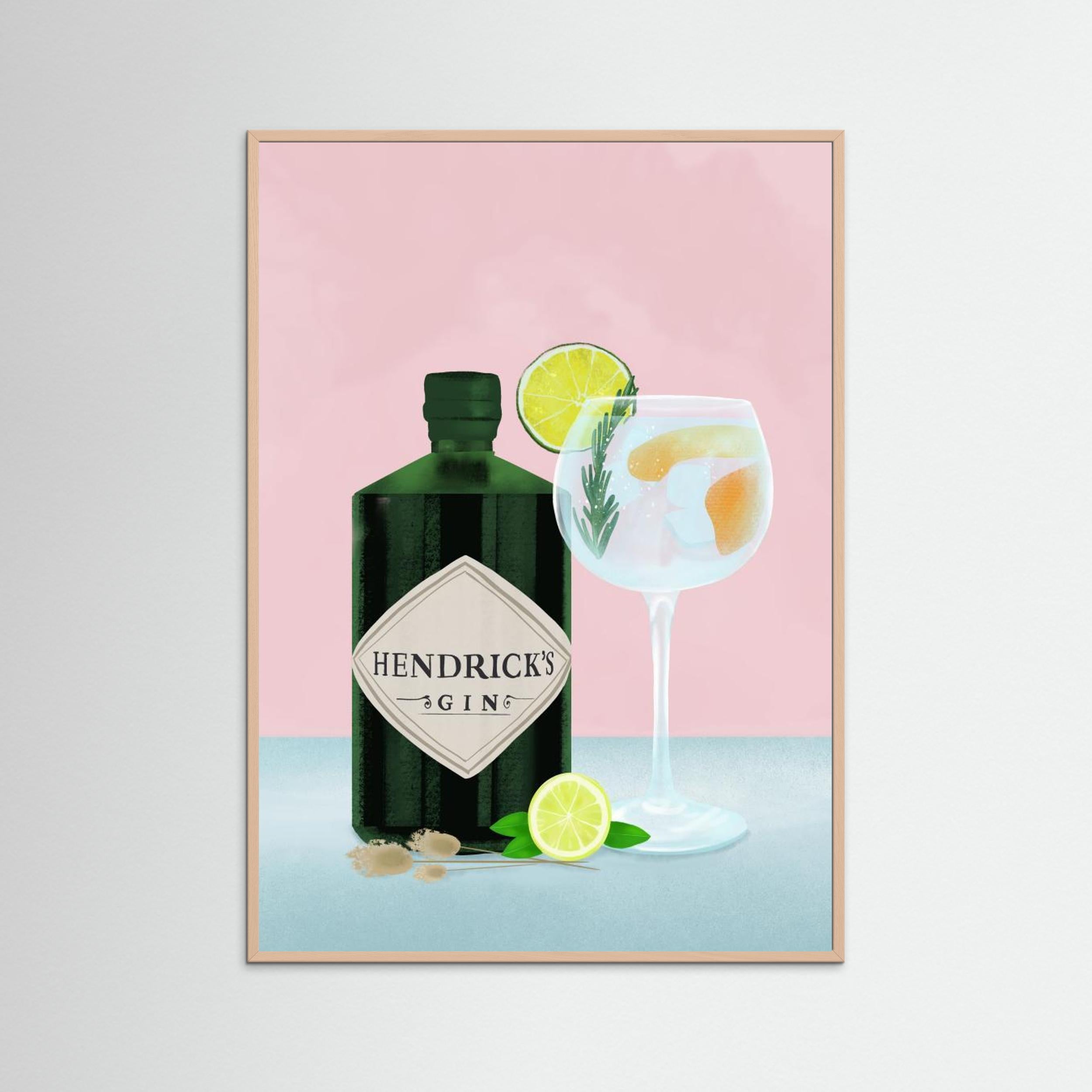 Gin Tonic by Petra Lizde Fine Art Paper 