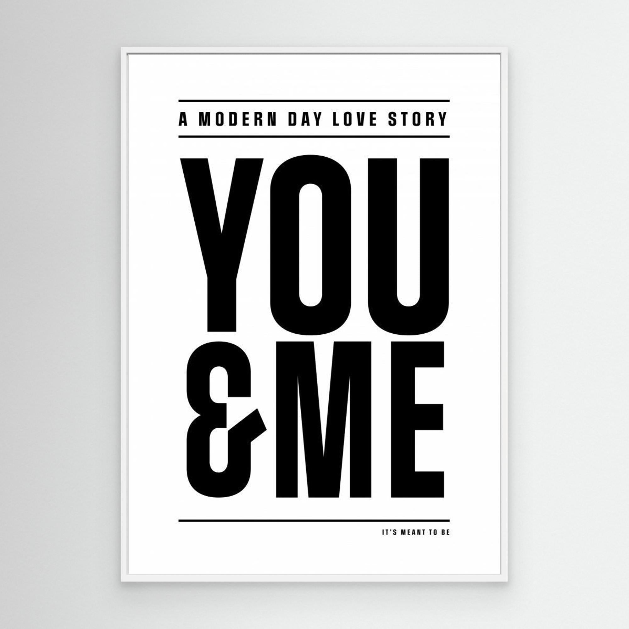 Modern Day Love Story by Frankie Kerr Dineen Canvas