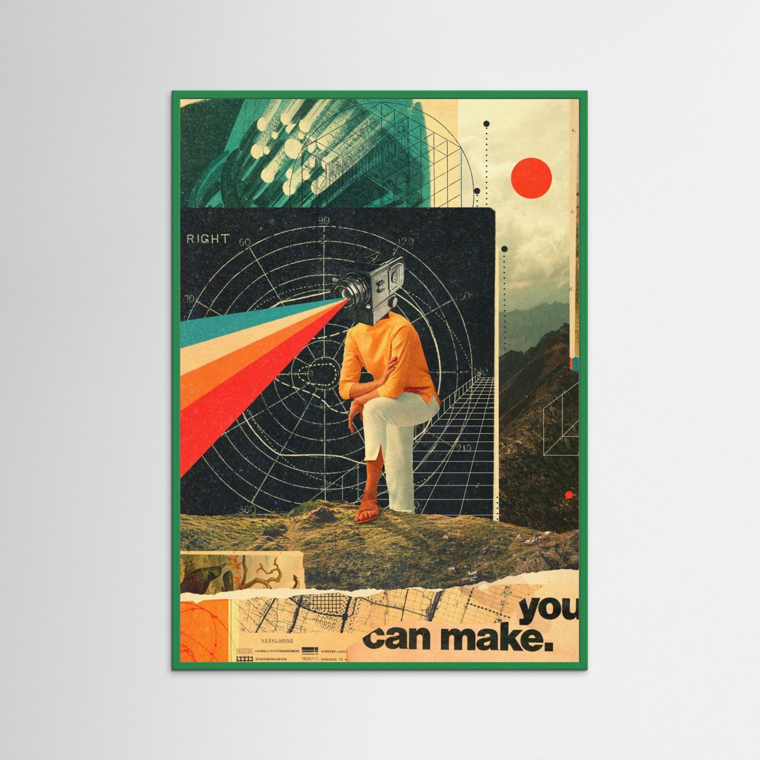 You Can Make It Right by Frank Moth Fine Art Paper 