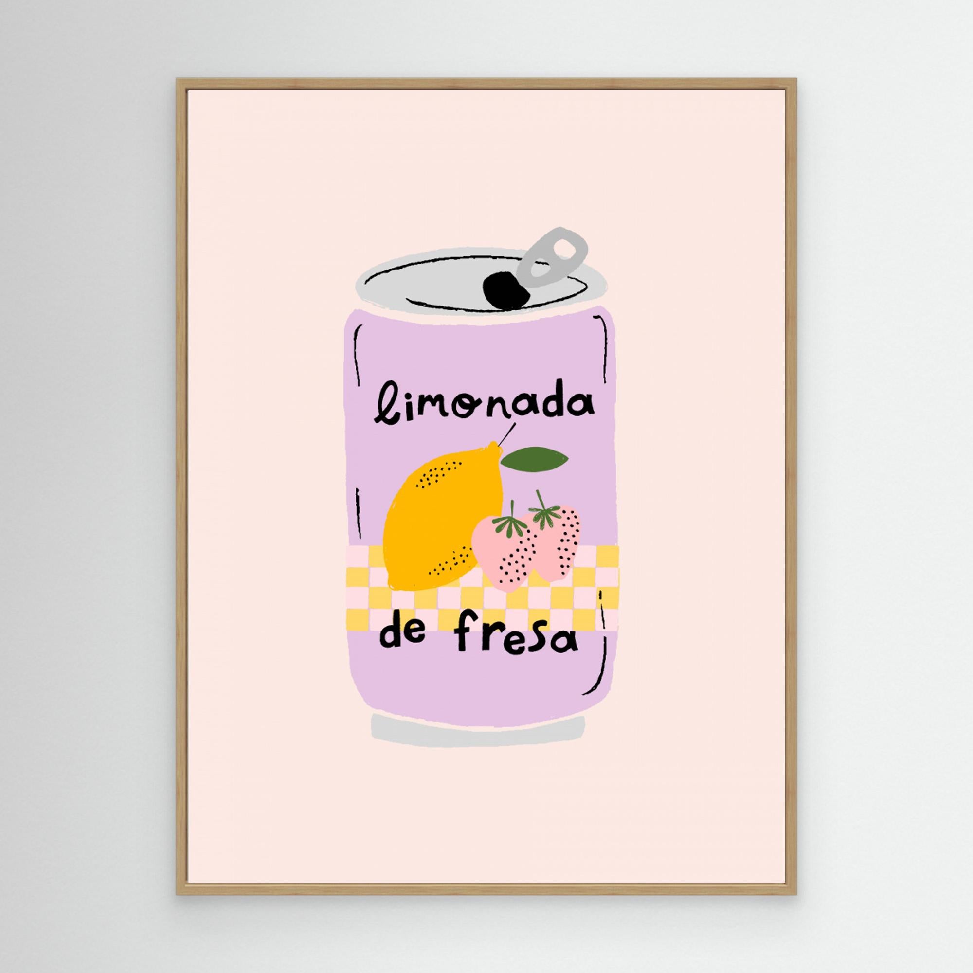 Strawberry Lemonade by Aislinn Simmonds Canvas