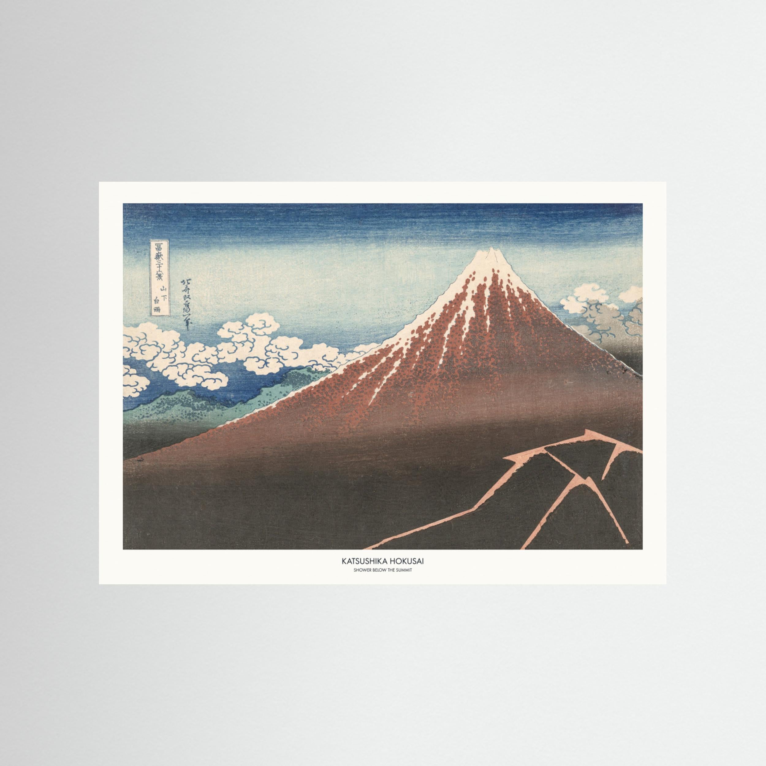 Shower Below Summit Fine Art Paper 