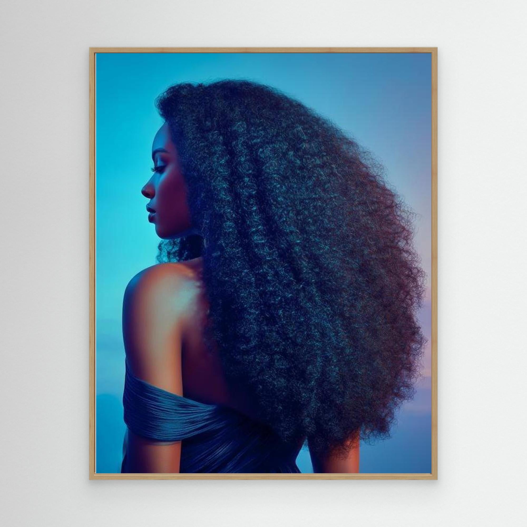 Midnight allure By Natty Jaxxx The Frame Gain Canvas