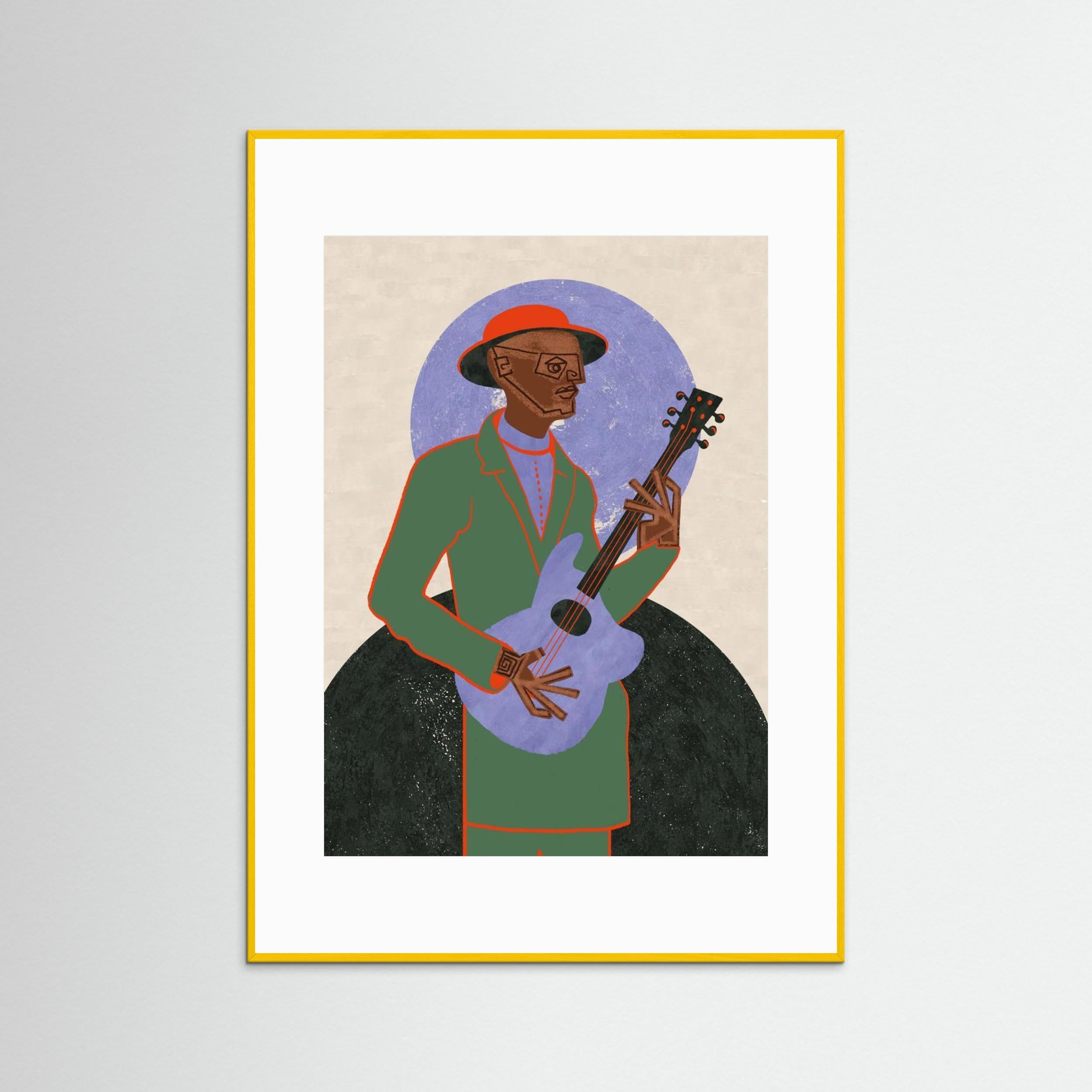 MUSICIAN GUY XII by Gulcihan Ozguc