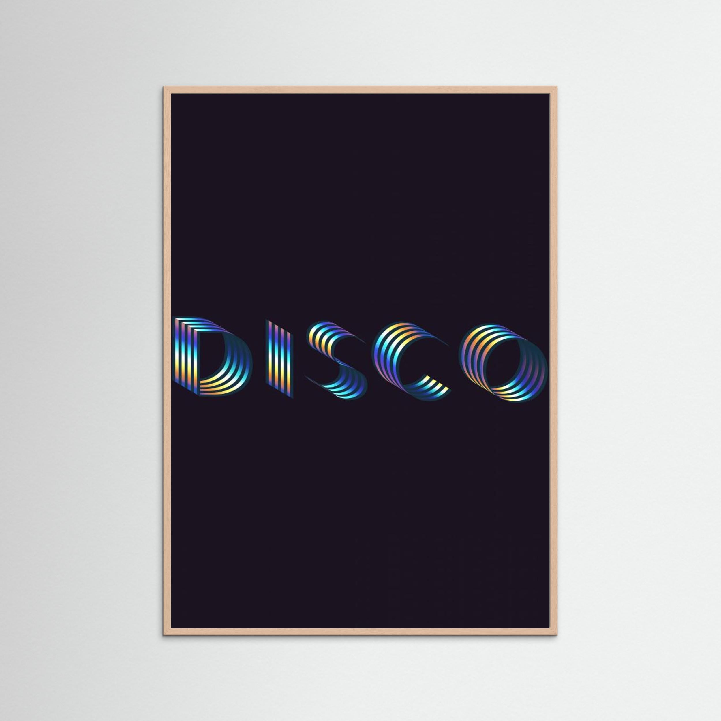 Disco by Uma Gokhale Fine Art Paper