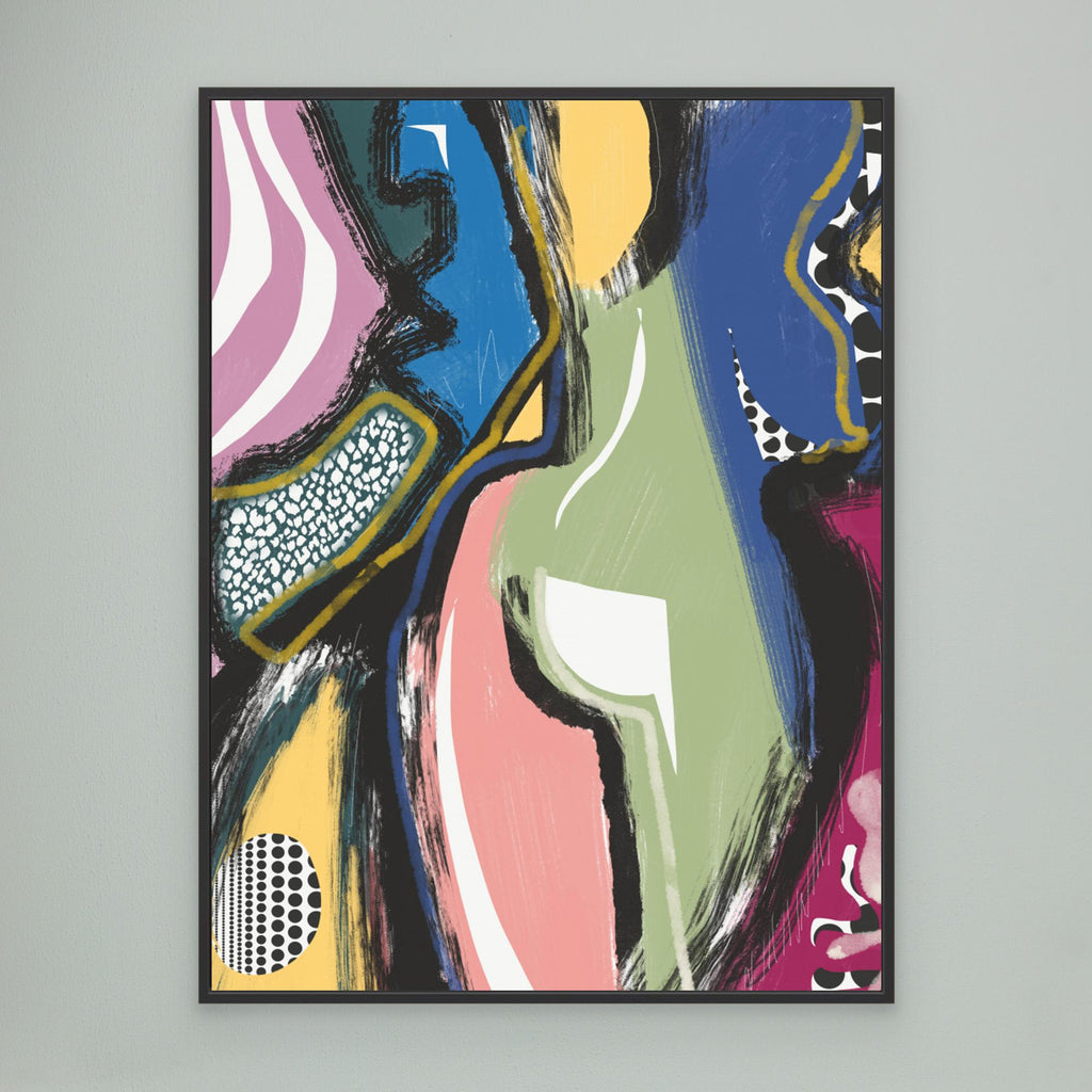 Colorful Abstract Bum by Little Dean