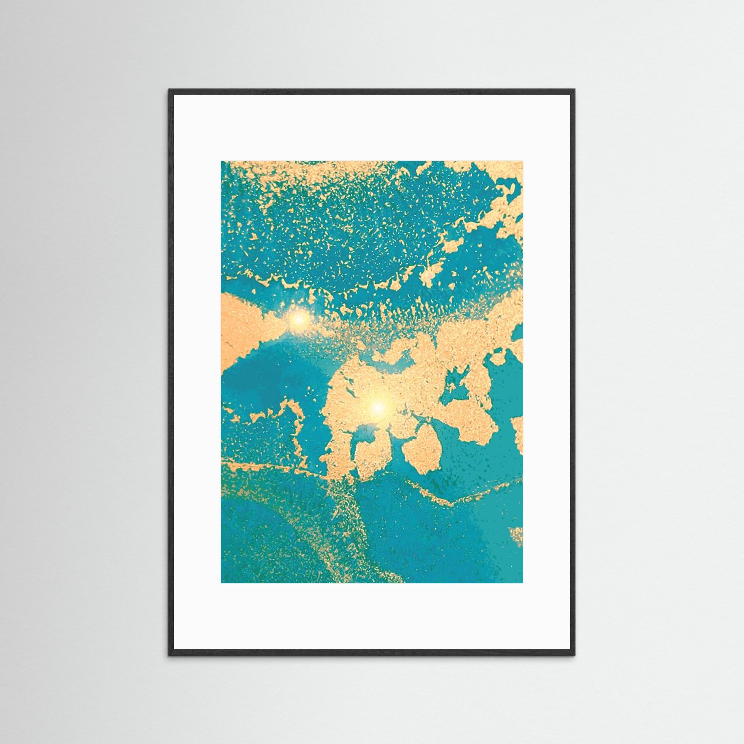 Rich Ocean No.2 by The Frame Gain Fine Art Paper