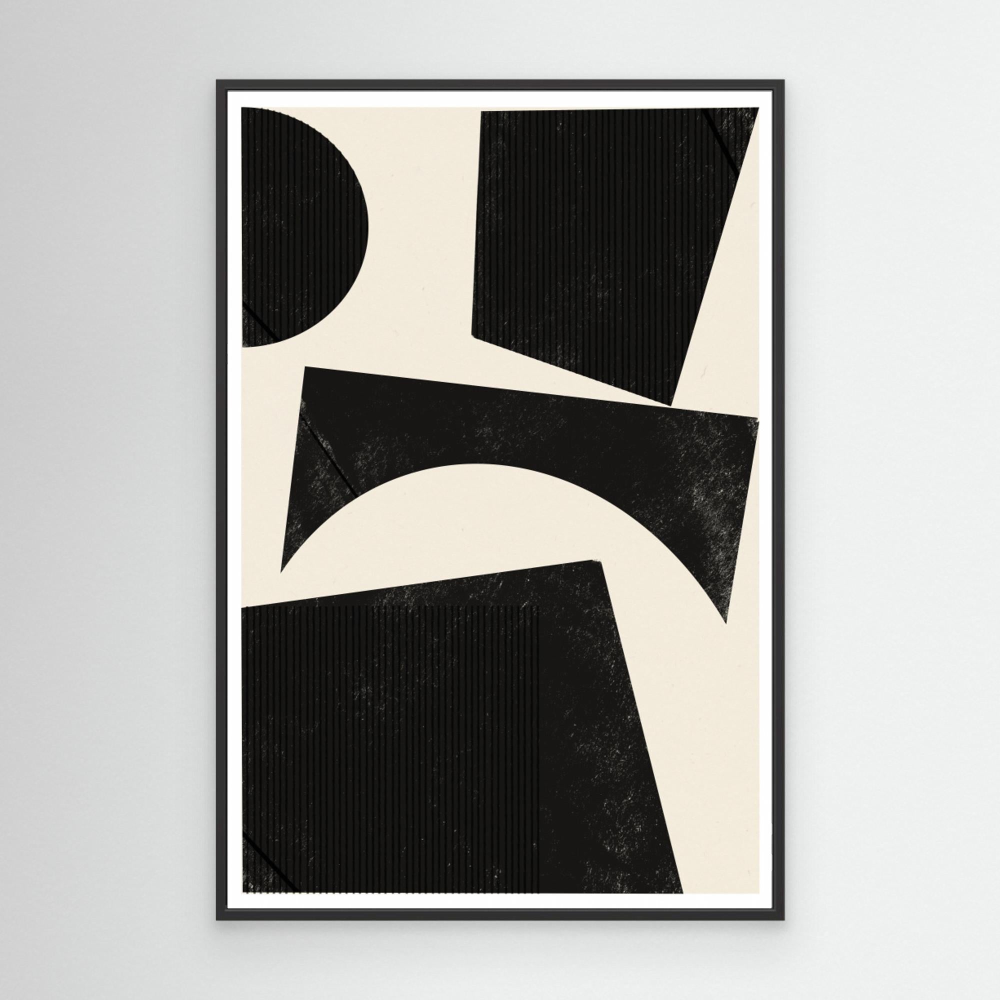 Modern Abstract Shape 04 by The Miuus Studio Canvas