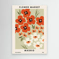 Flower Market Madrid by Nktn Canvas