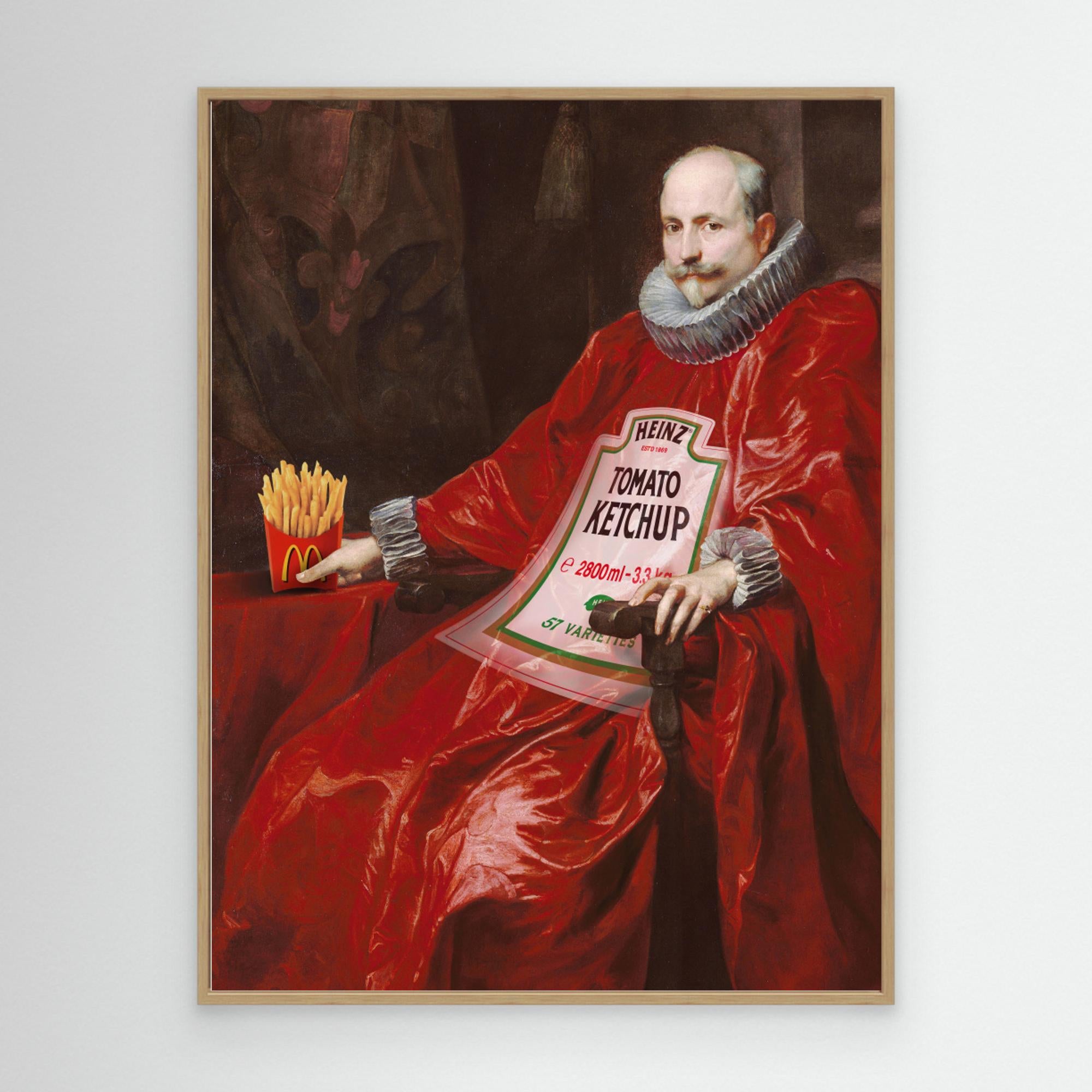 Sir Tomato by Dikhotomy Canvas