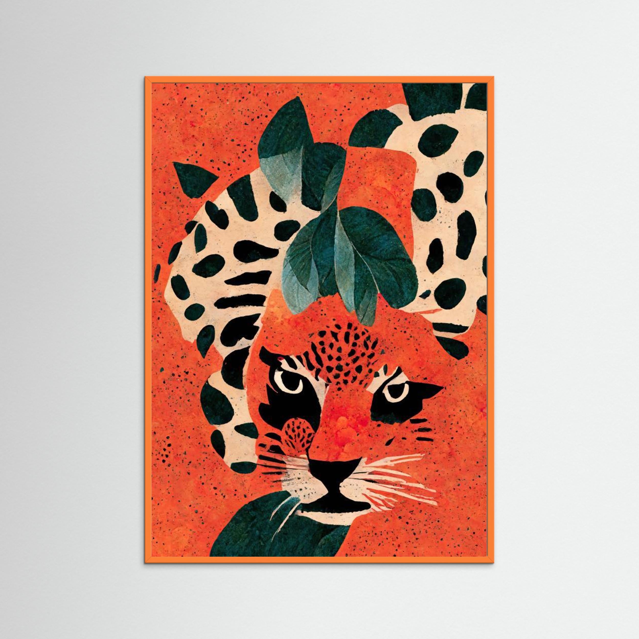 Jaguar's Gaze by Treechild Fine Art Paper