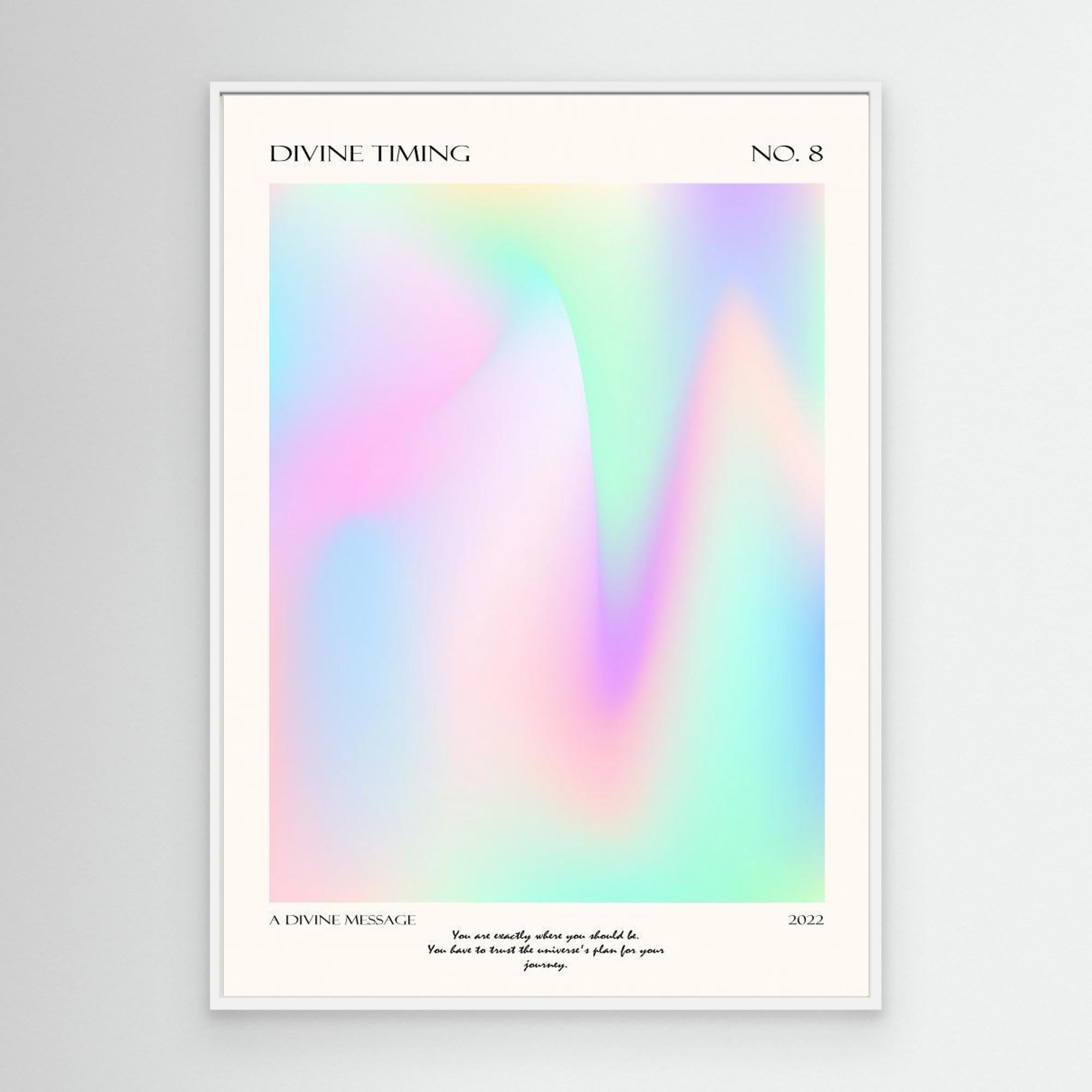 Divine Timing by Rikke Løndager Boisen. Canvas