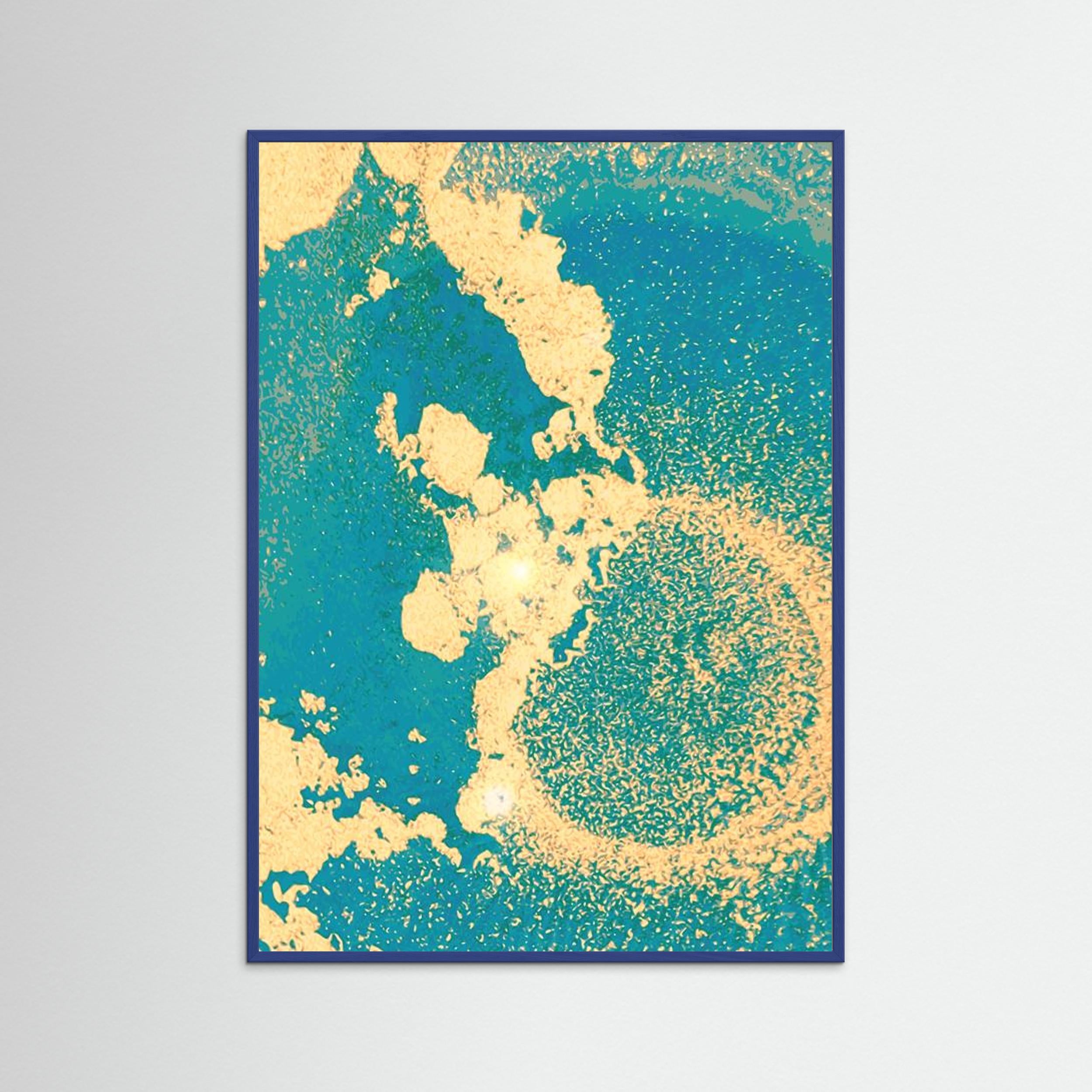 Rich Ocean No.3 by The Frame Gain Fine Art Paper