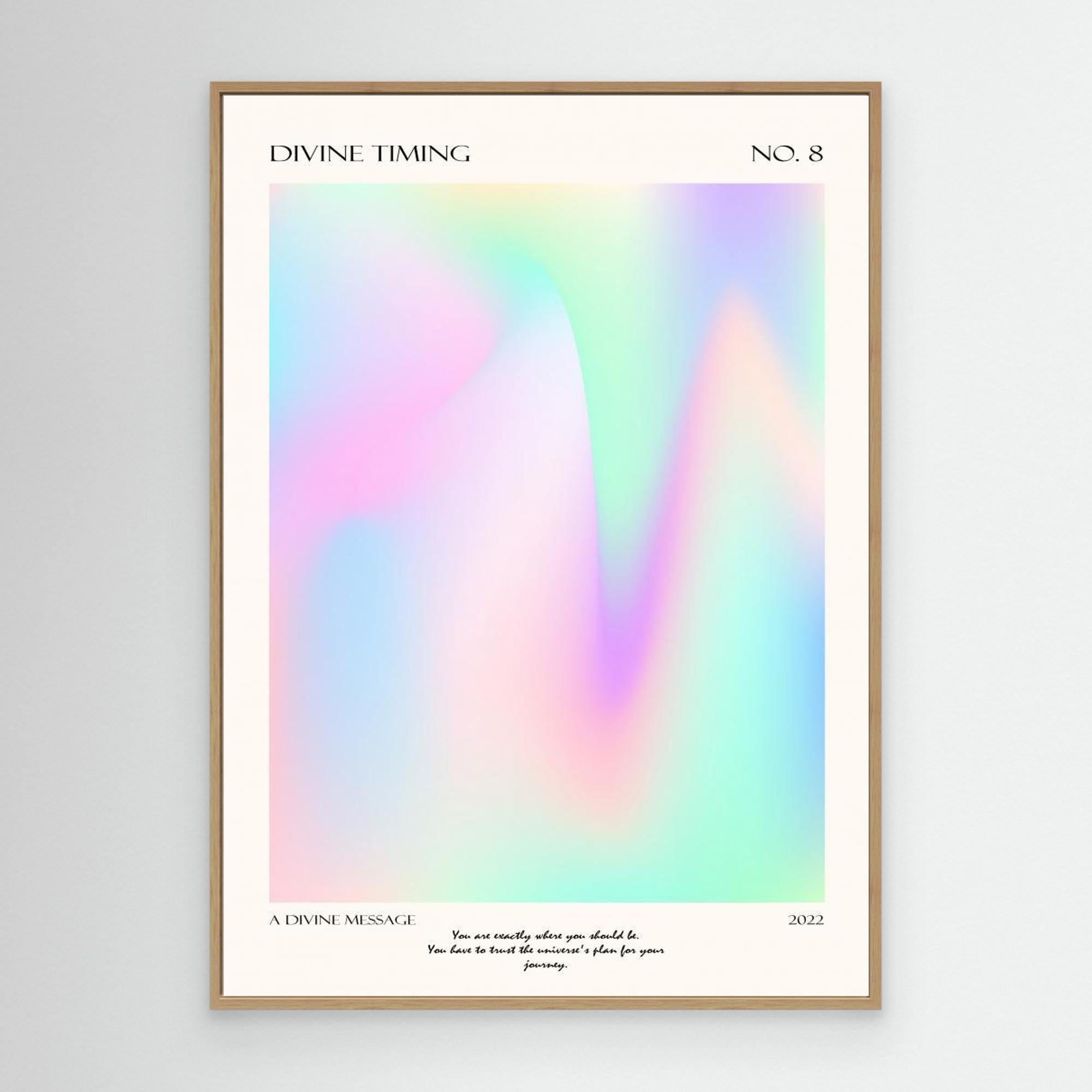 Divine Timing by Rikke Løndager Boisen. Canvas