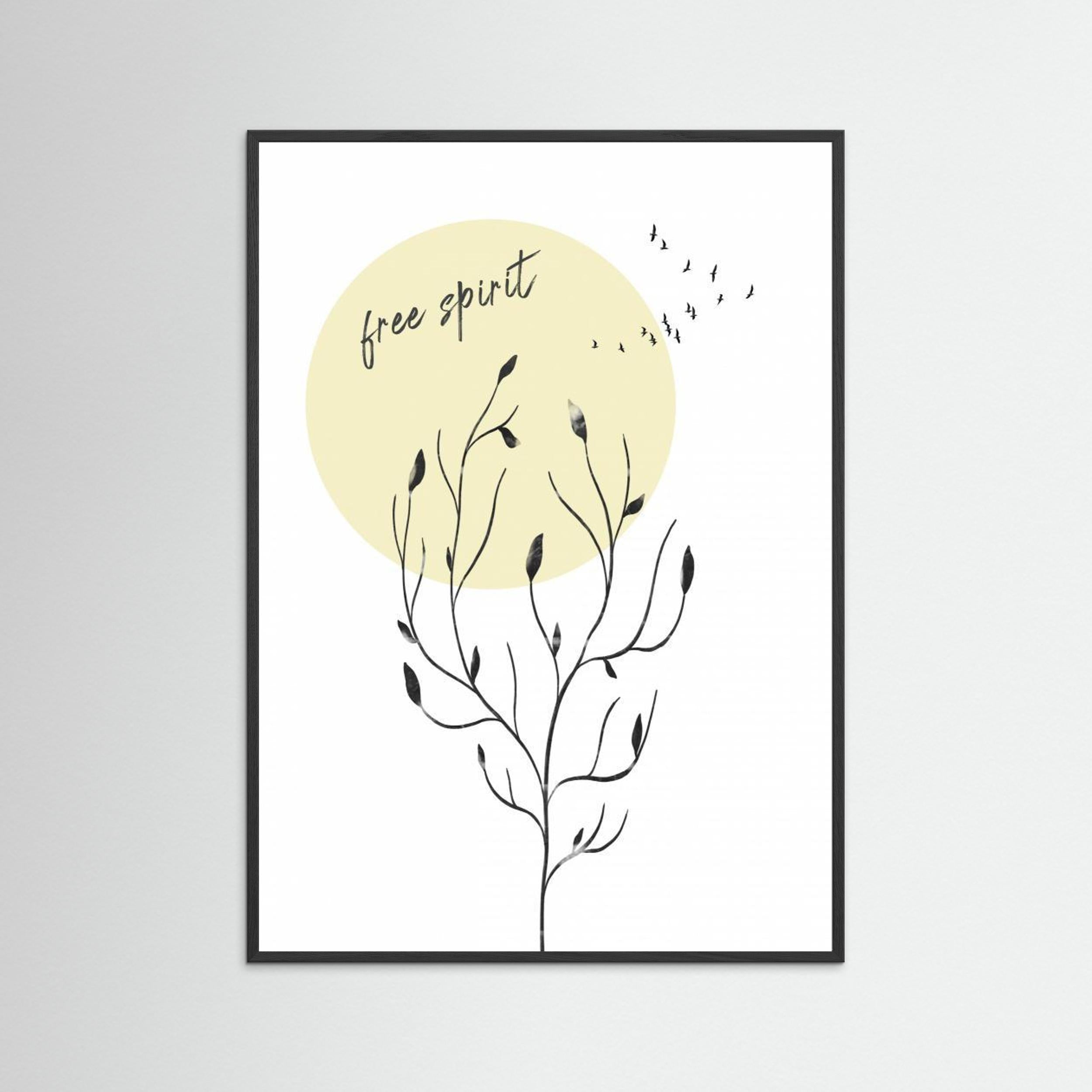 Free spirit - Nature by Melanie Viola Fine Art Paper