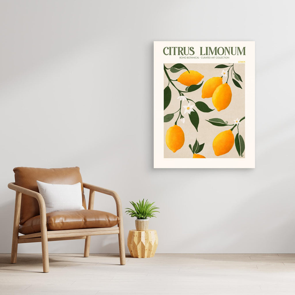 Citrus Limonum - Lemon by Emel Tunaboylu