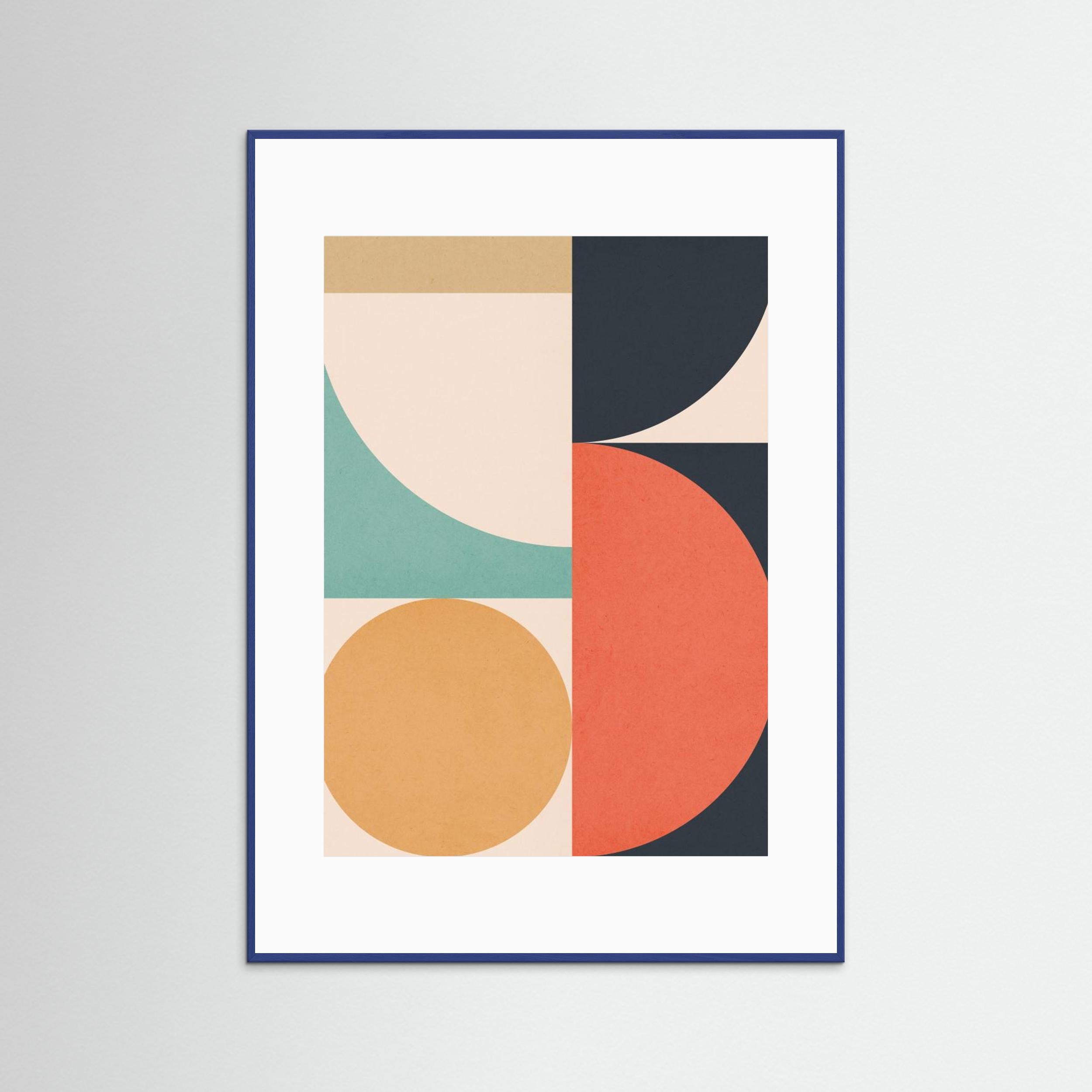 Circles in harmony 5 by Vitor Fine Art Paper 
