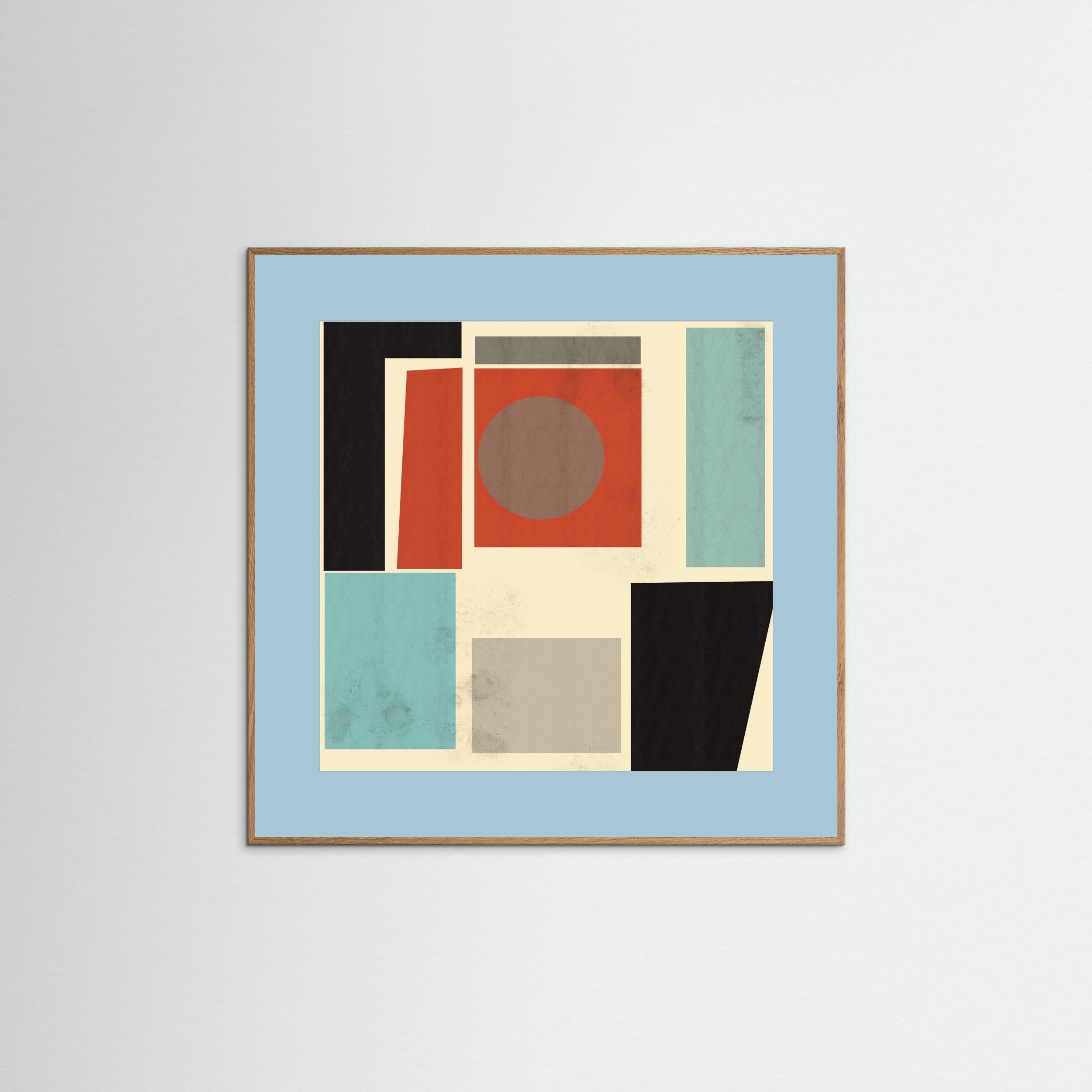 GEOMETRIC POINT Nr 1 by The Miuus Studio Fine Art Paper