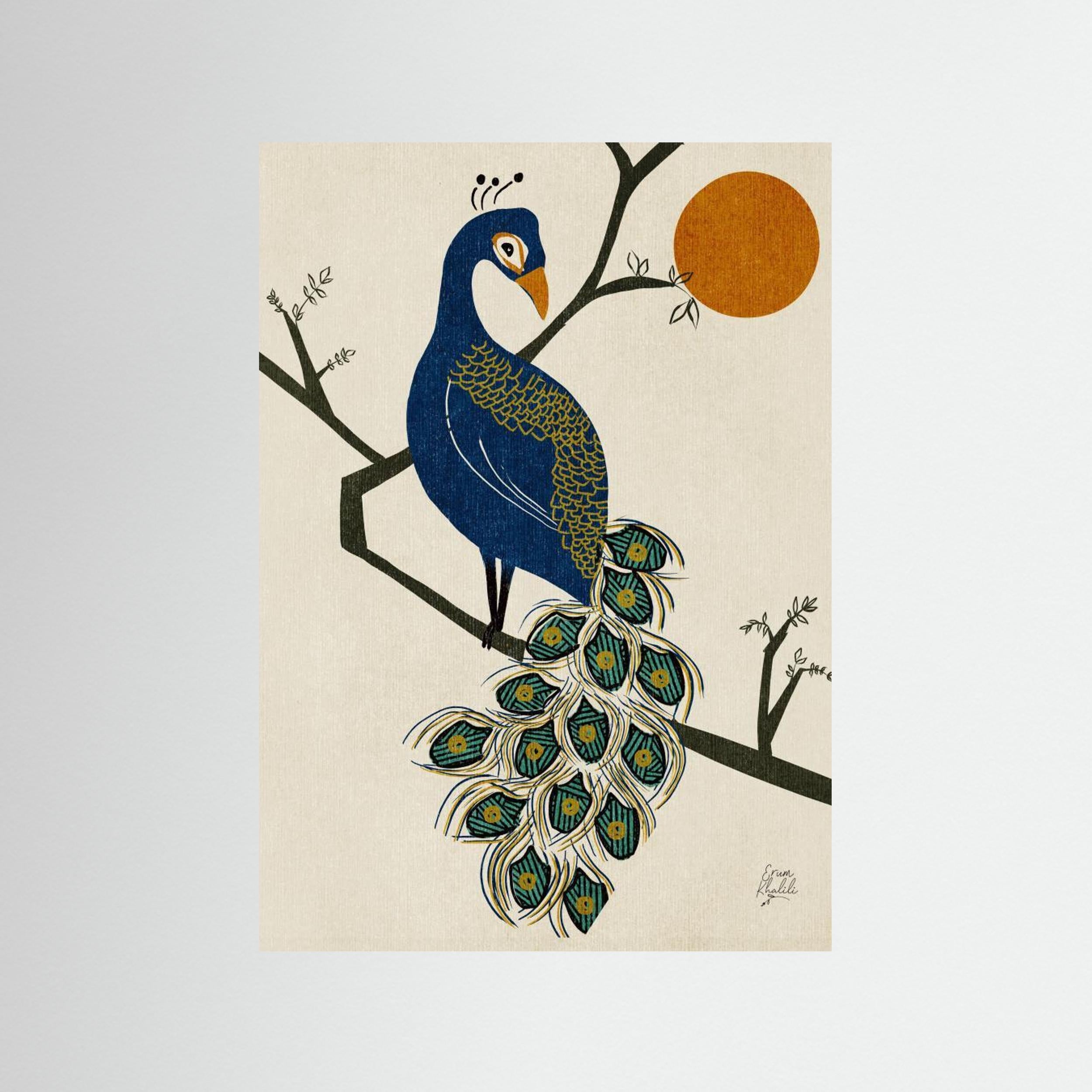 Vintage Peacock Erum Khalili.png by Erum Khalili