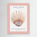 Non Arte Sea Shell no.2 by Rikke Løndager Boisen Canvas Canvas