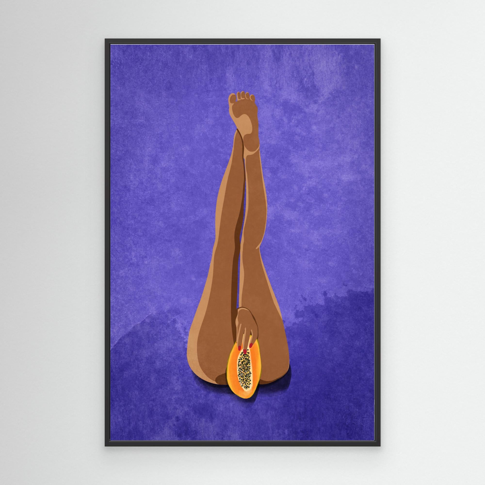 My Papaya by Raissa Oltmanns Canvas