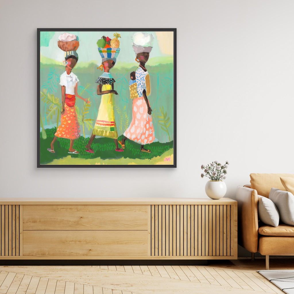 Back From the Market by Jenny Westenhofer