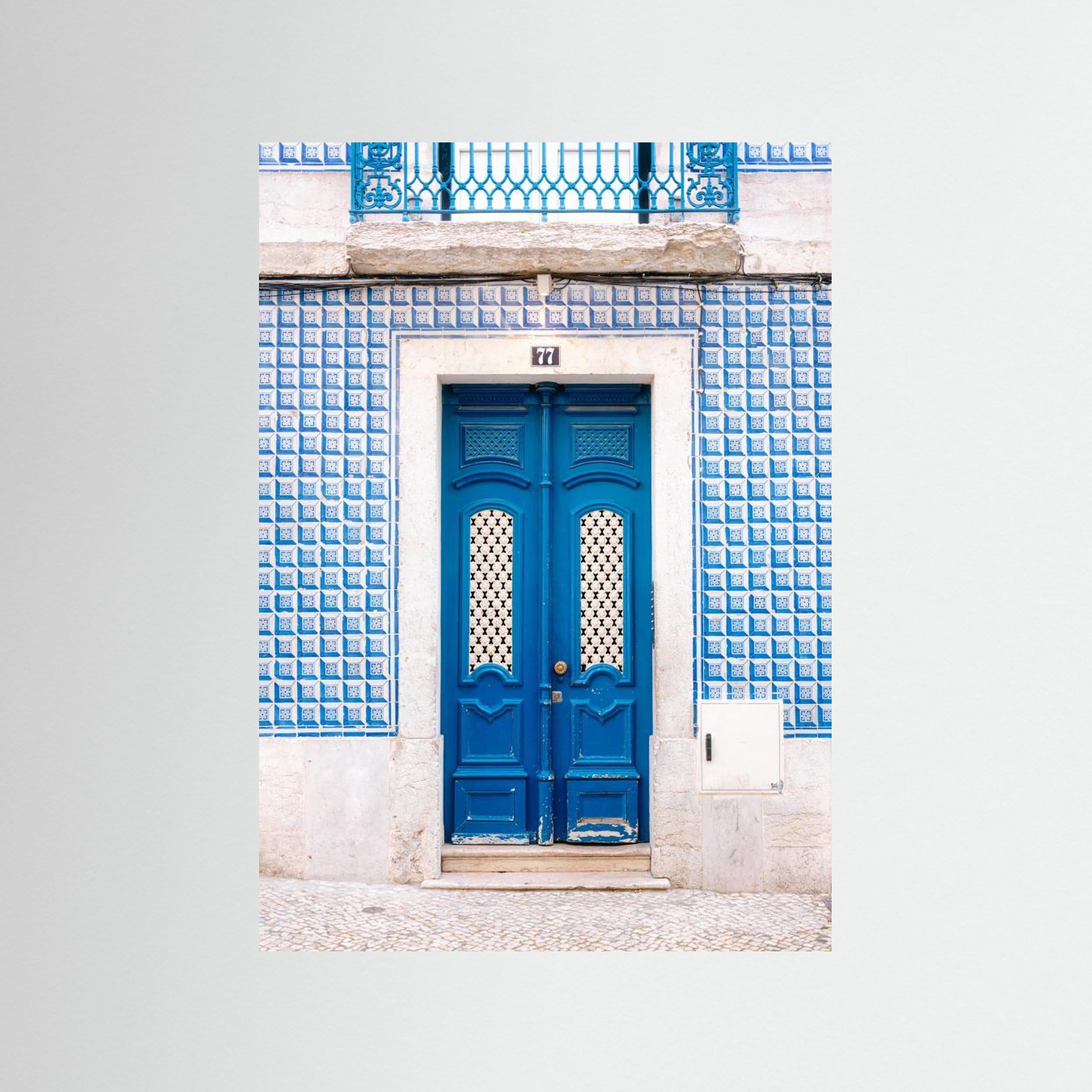 Blue Lisbon by Raisa Zwart Fine Art Paper 