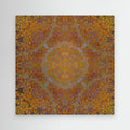Magic Mandala Abstraction Art (3) by Justyna Jaszke Canvas