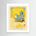 Jlr Cocktails Whiskysour by Jenny Liz Rome Canvas
