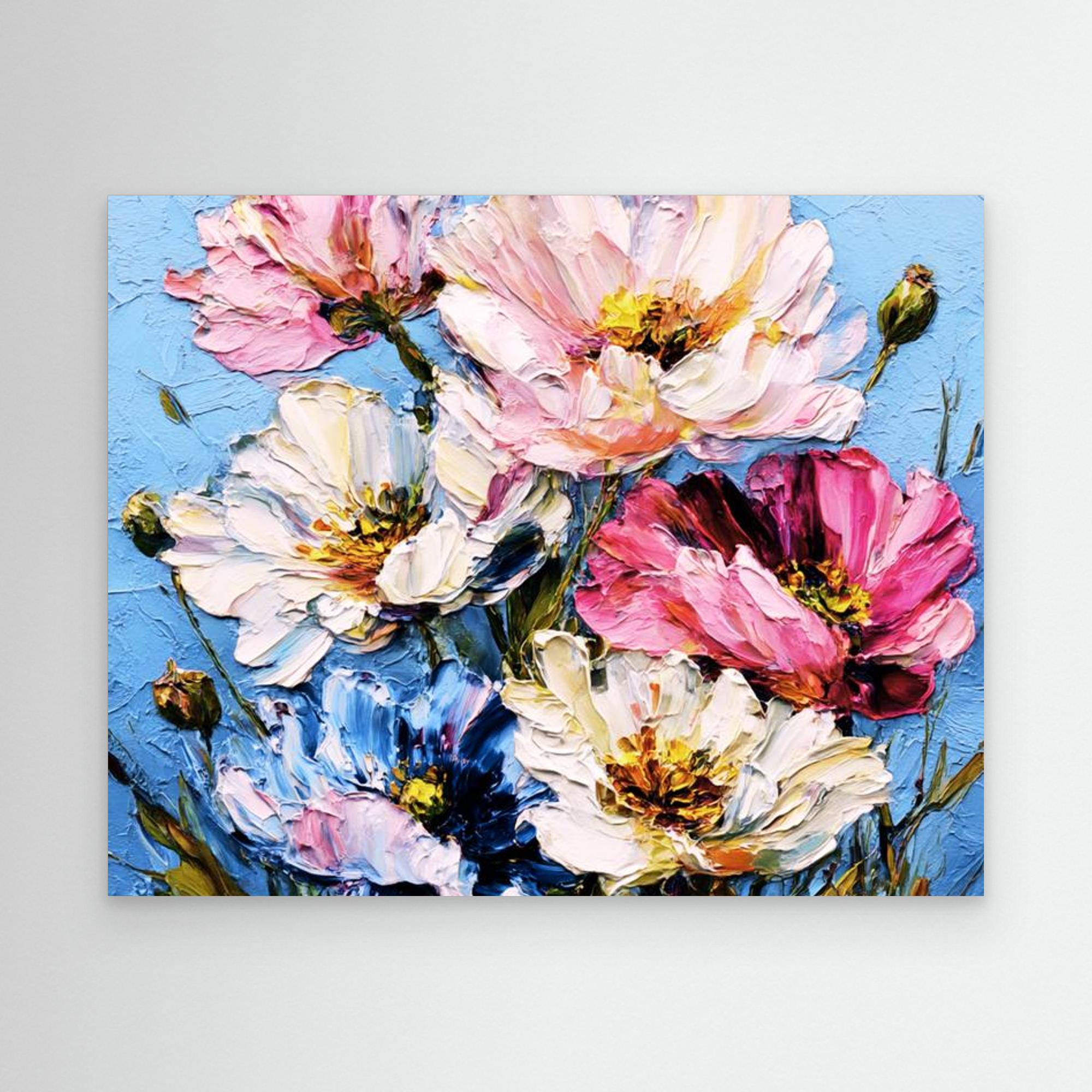 Vivid Botanica by Natalie Zammit The Frame Gain Canvas