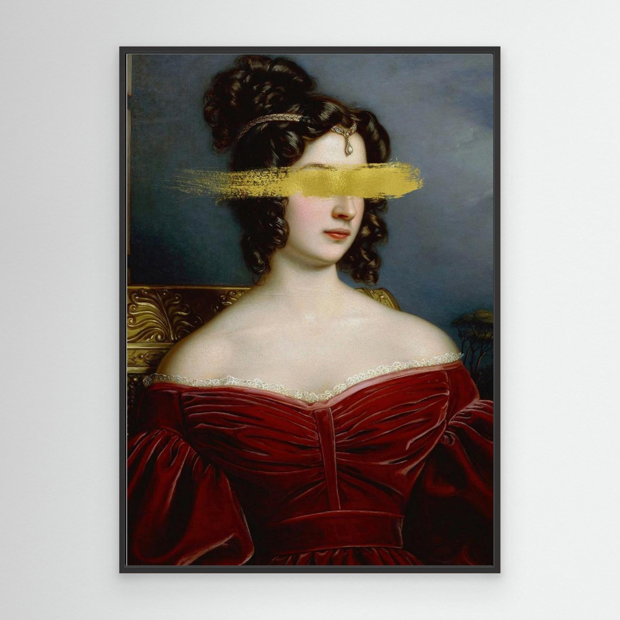 Goldmarianna Ratioiso by Talitha Mc Queen Canvas