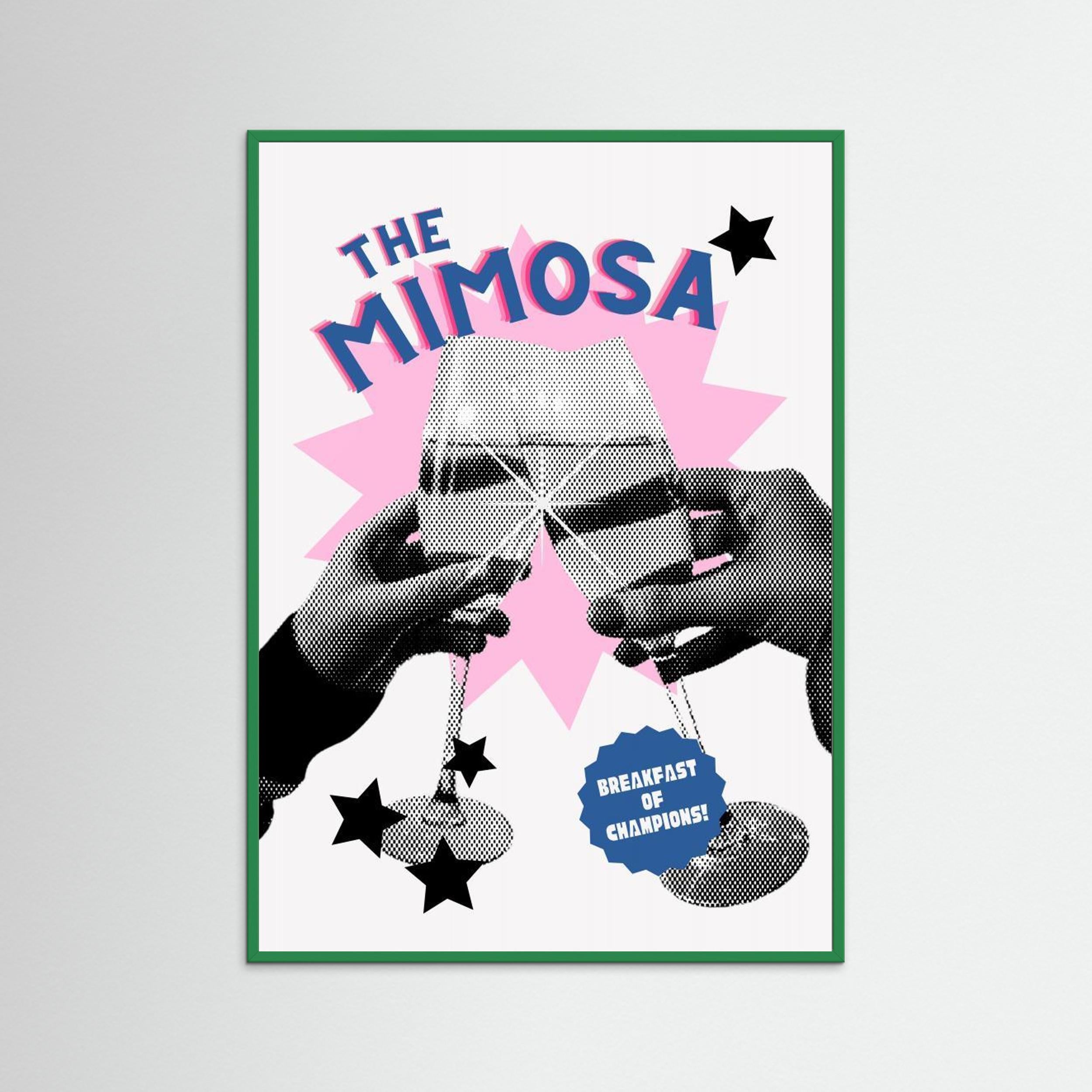 The mimosa by Athene Fritsch Fine Art Paper 