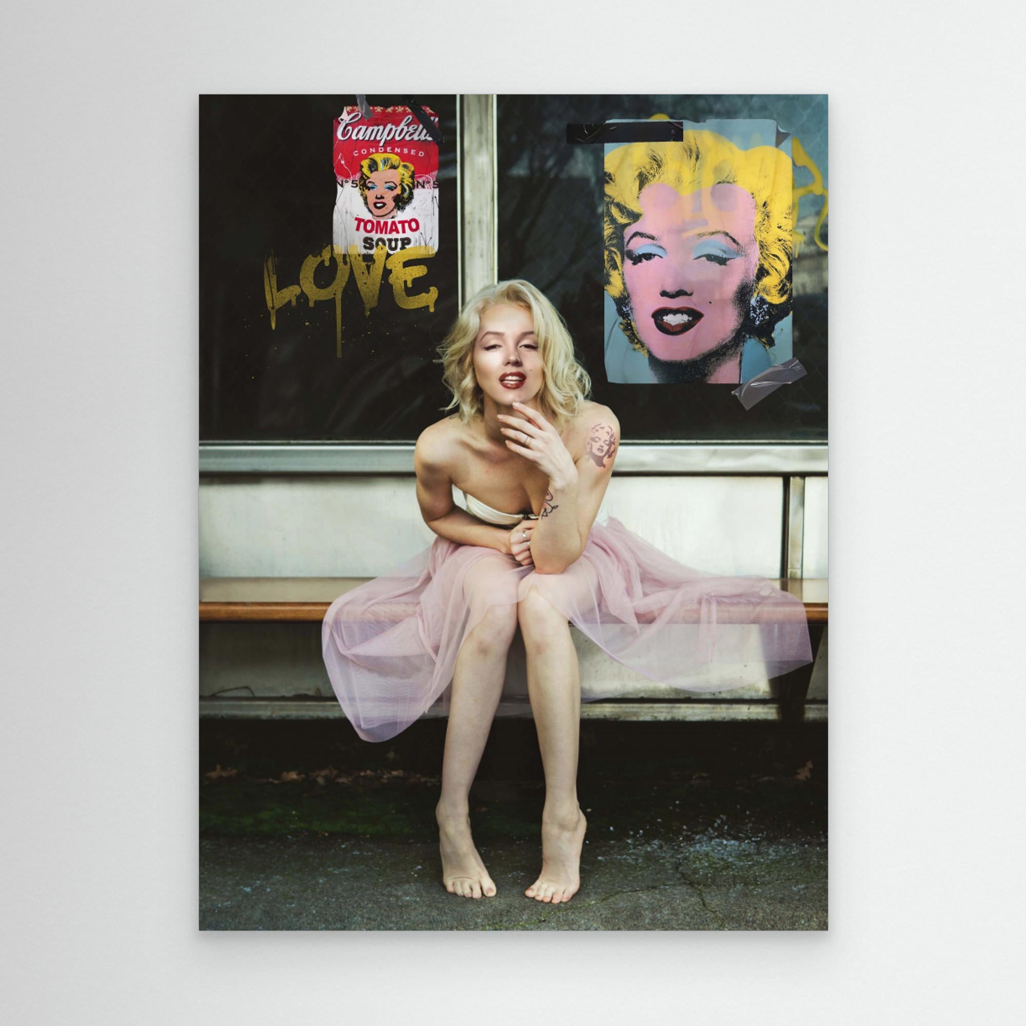 New Marilyn by Dikhotomy Canvas