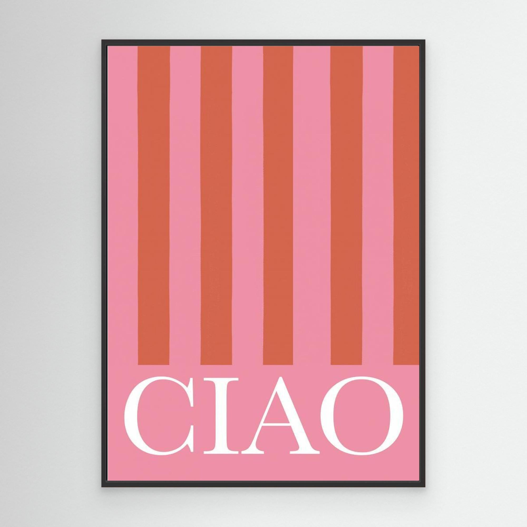Ciao Stripes by Talitha Mc Queen Canvas